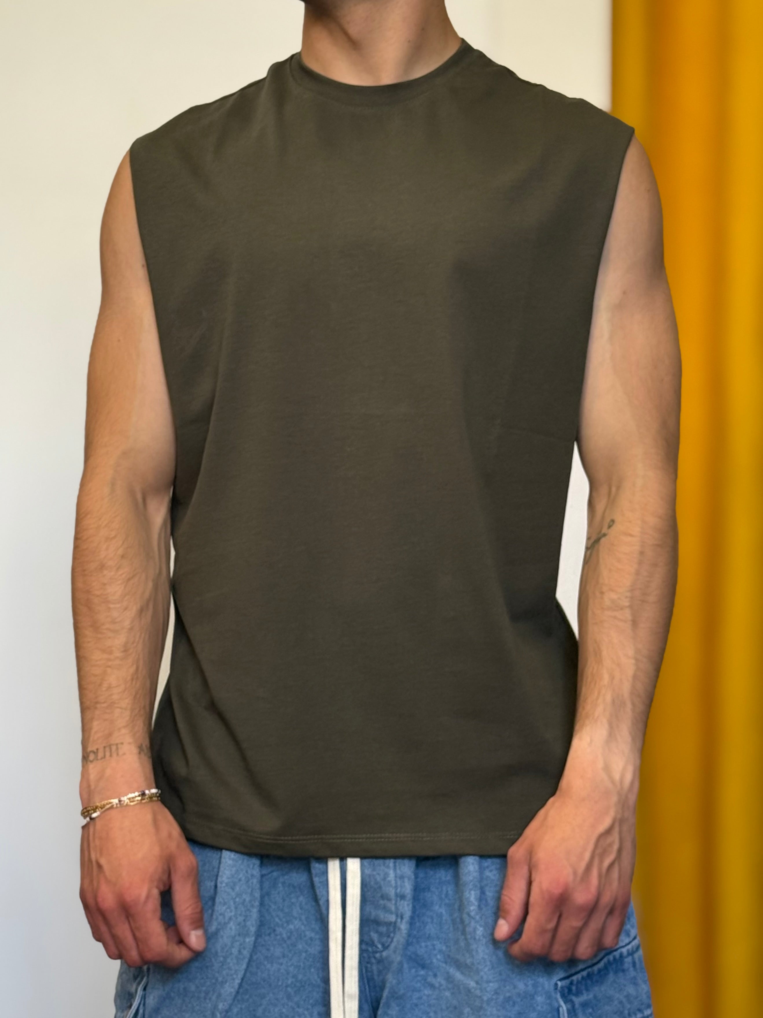 T-SHIRT Senza Maniche +COLORAZIONI
