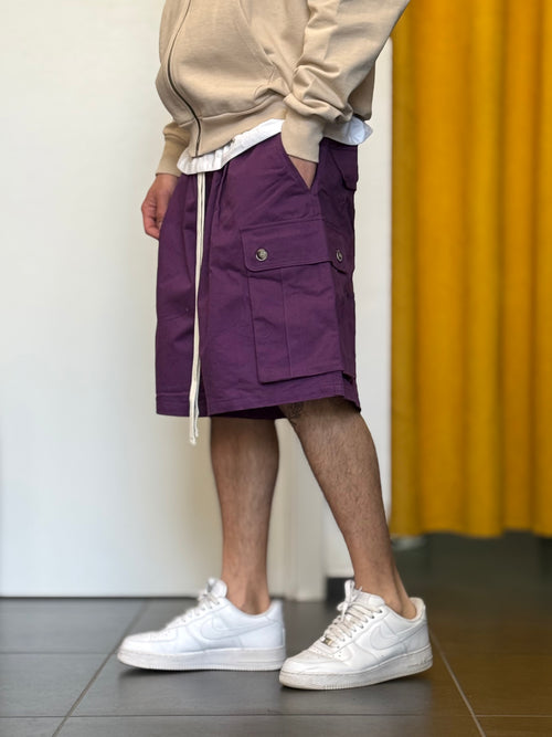 BERMUDA CARGO -PREMIUM- Over VIOLA