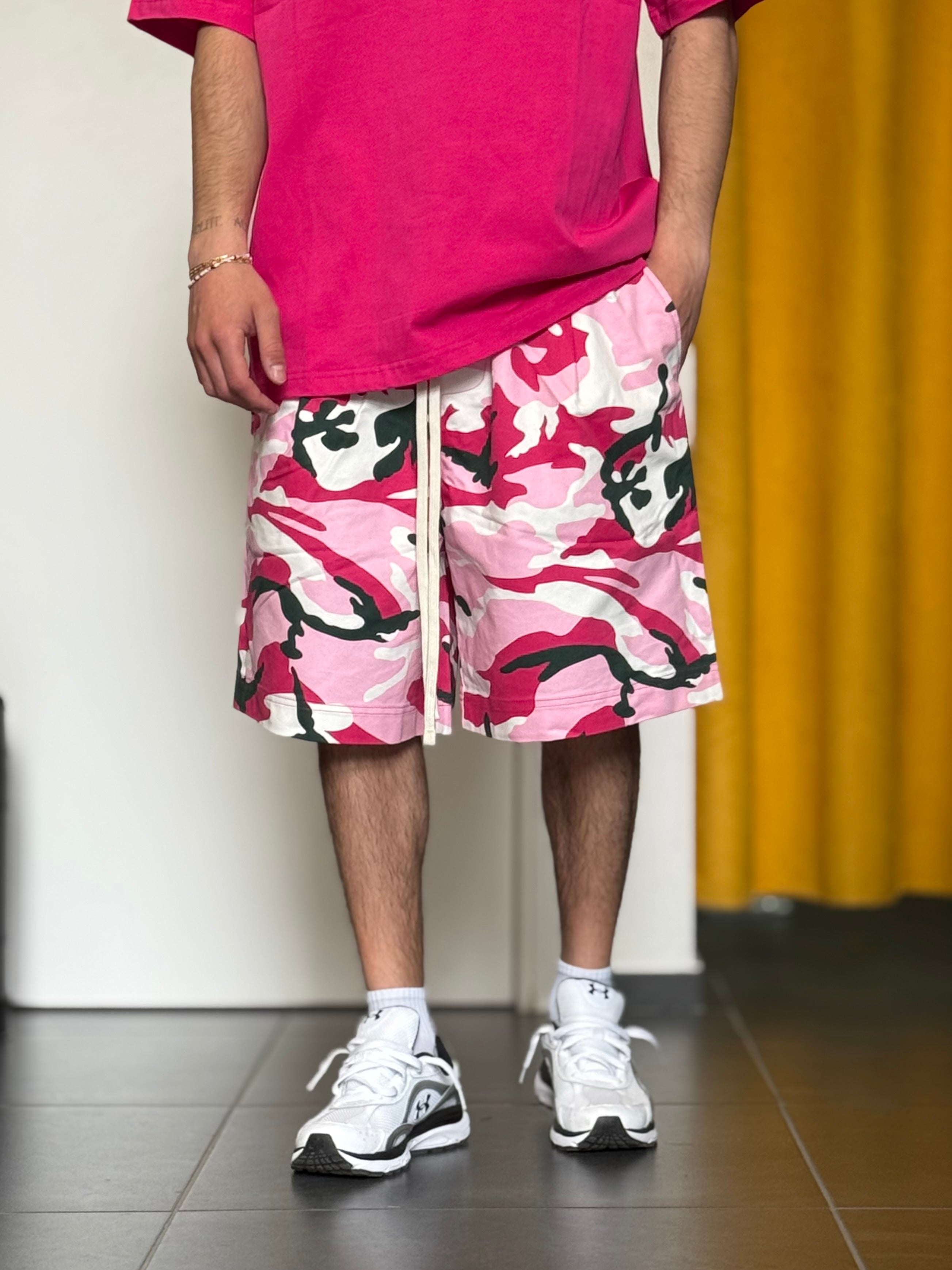 BERMUDA CAMO -PREMIUM- Over ROSA