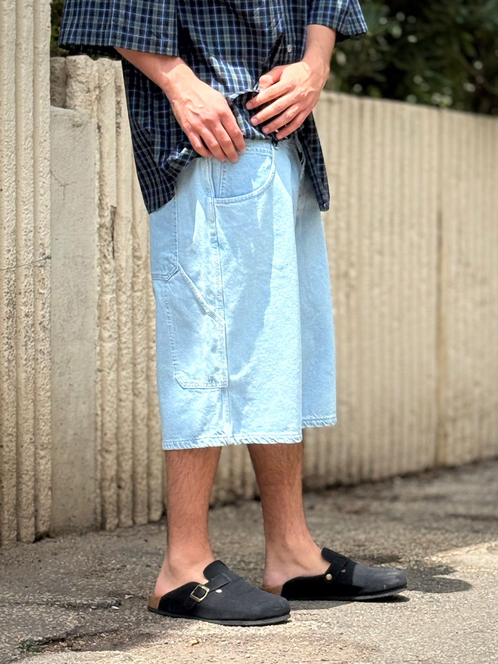 BERMUDA Denim Carpenter BLU JEANS