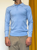 POLO Slim Fit CELESTE
