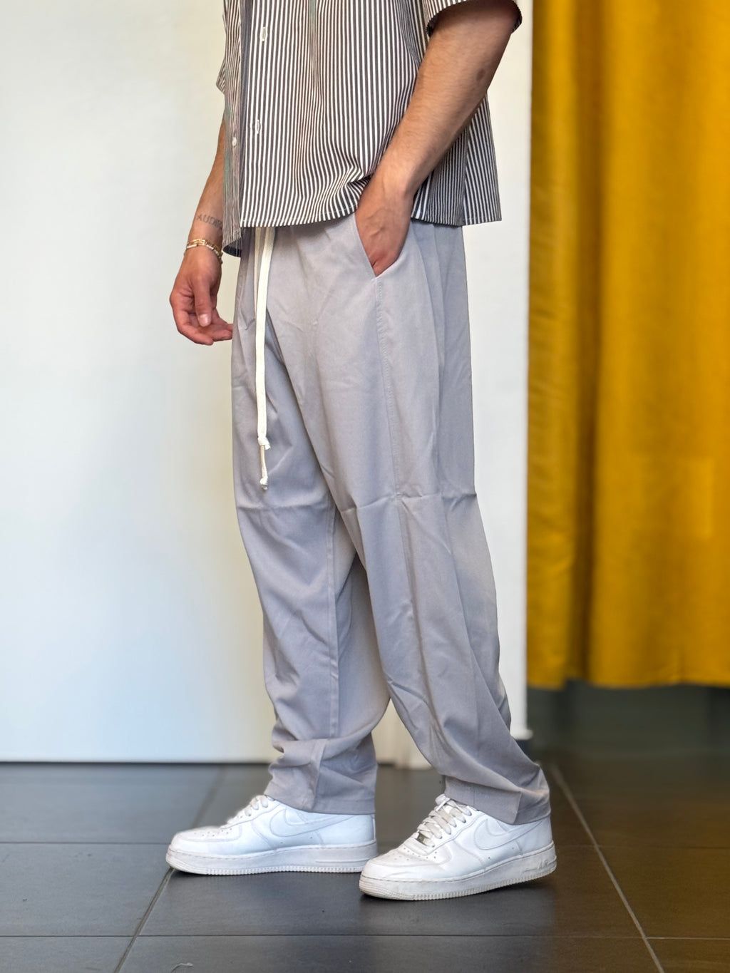 PANTALACCIO Over GRIGIO