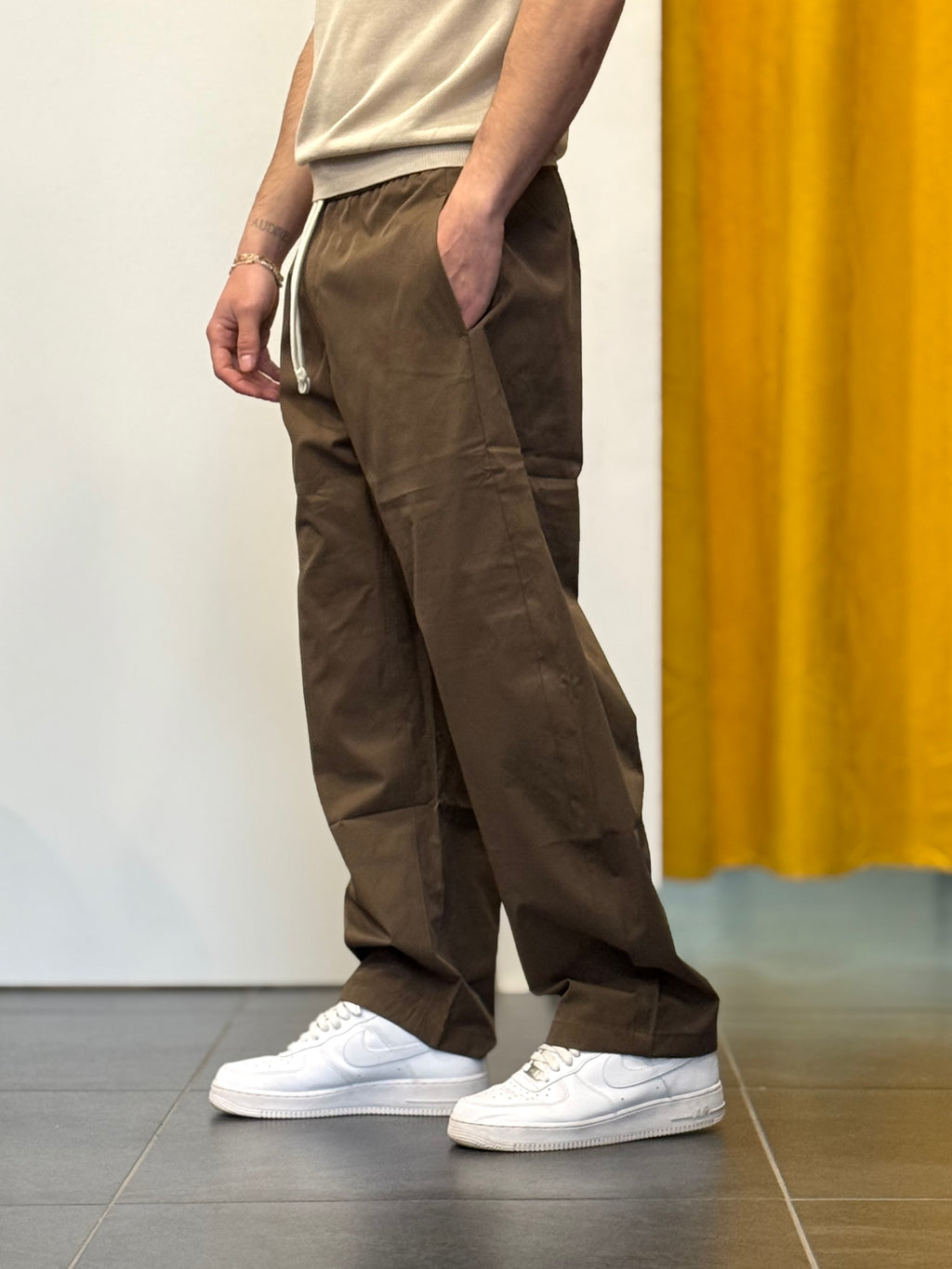 PANTALACCIO Over MARRONE