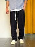 PANTALACCIO LINO Over BLU