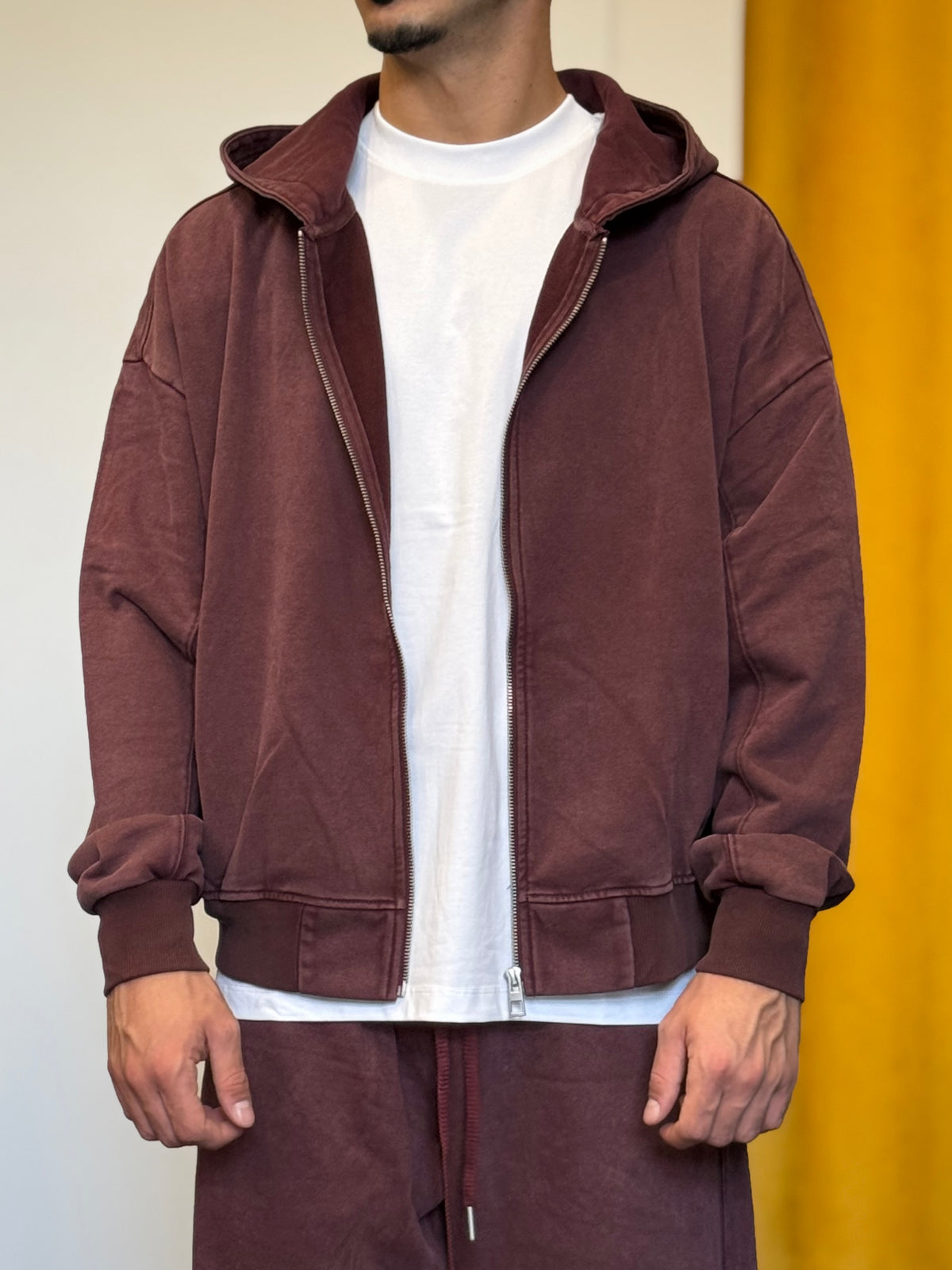 TUTA COMPLETA Stone Washed RED WINE
