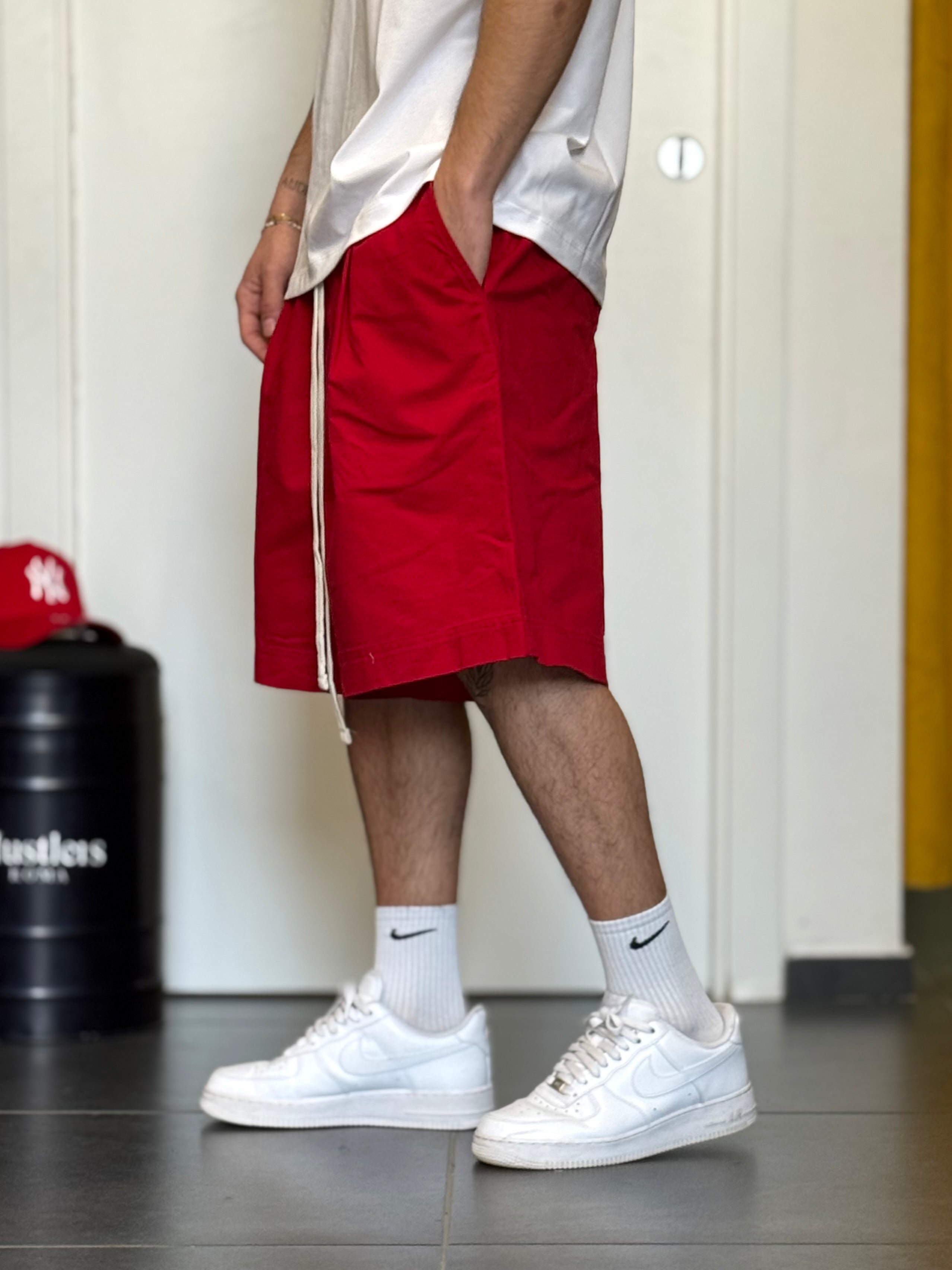 BERMUDA -PREMIUM- Oversize ROSSO