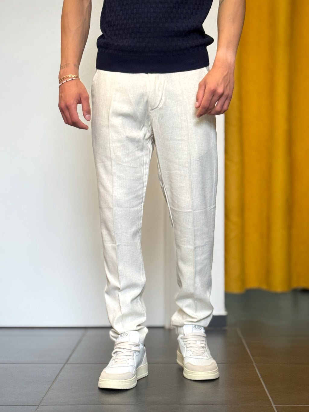 PANTALONE Slim BEIGE