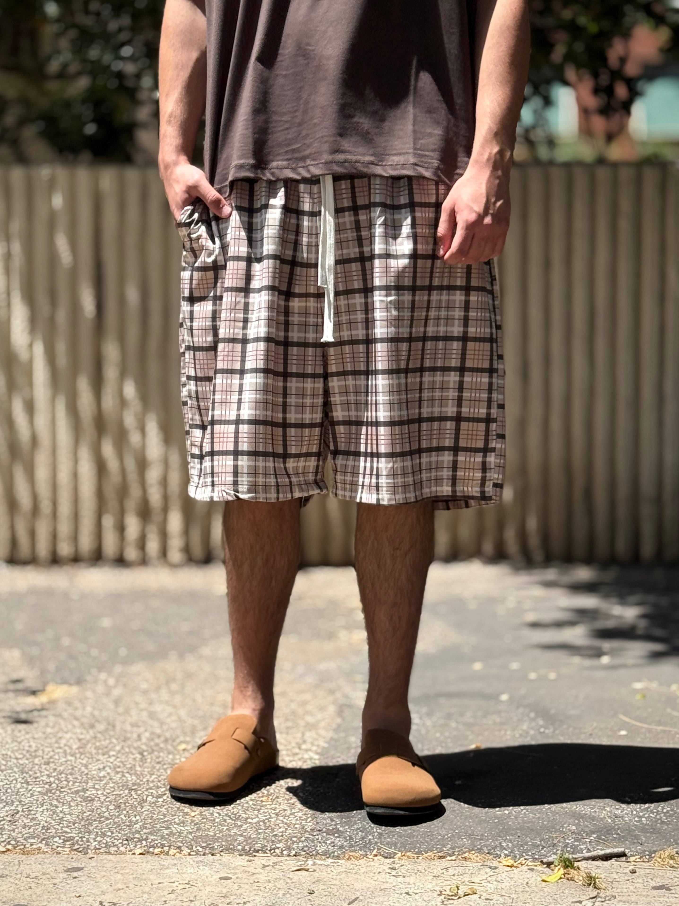 BERMUDA Quadri BEIGE
