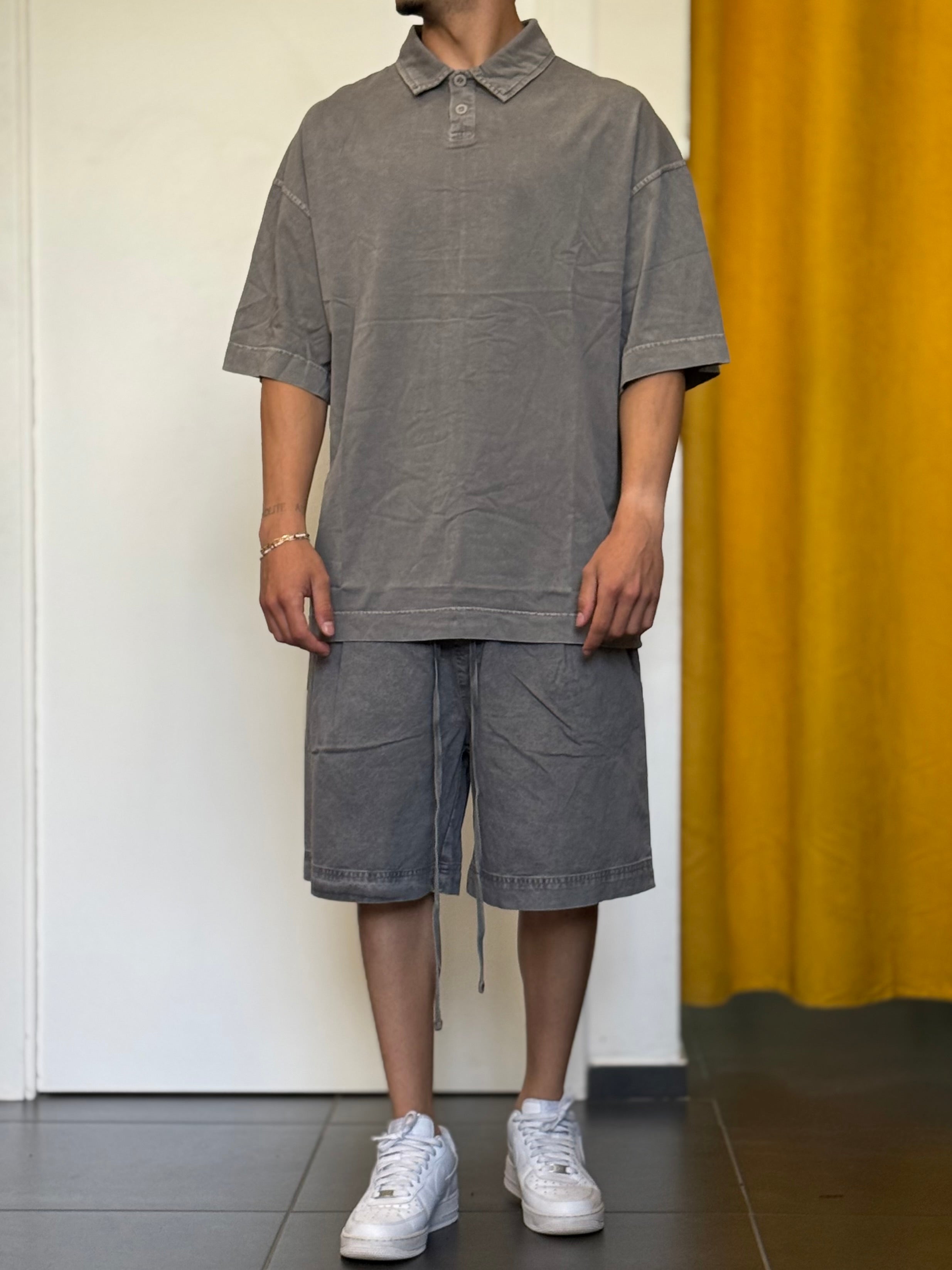 POLO Over Stone Washed GRIGIO