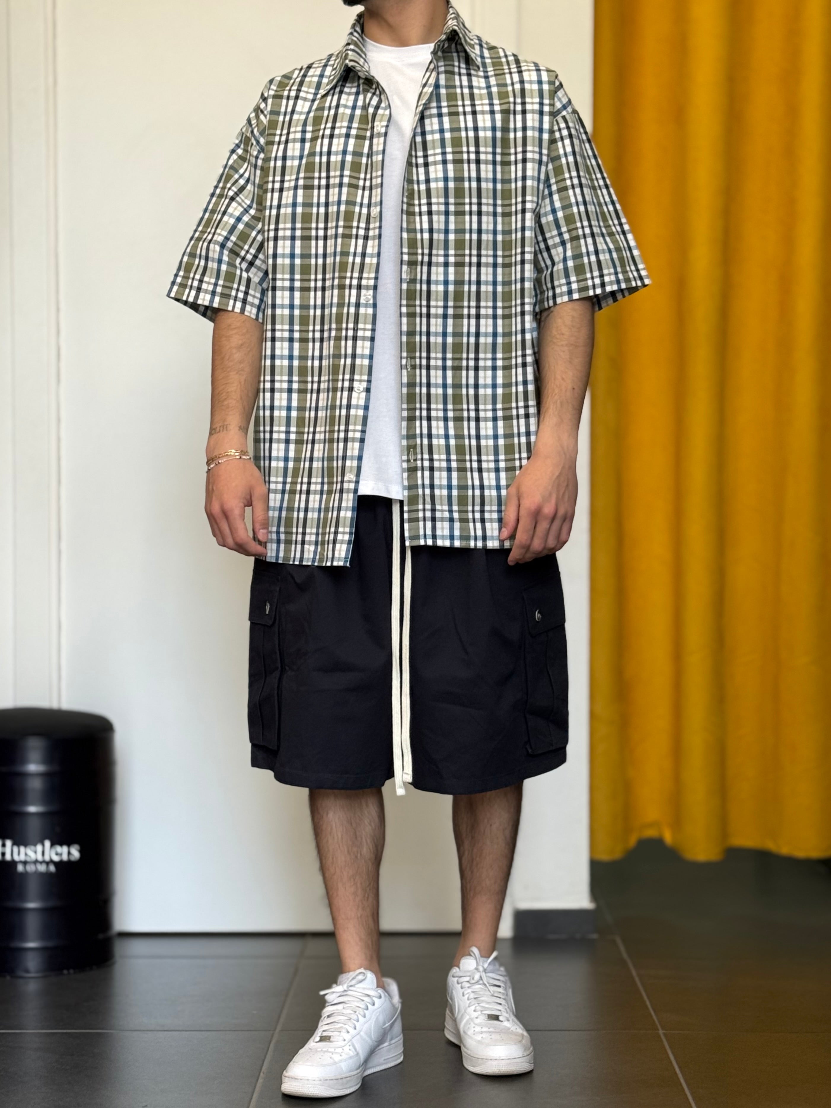 BERMUDA CARGO -PREMIUM- Over BLU NAVY