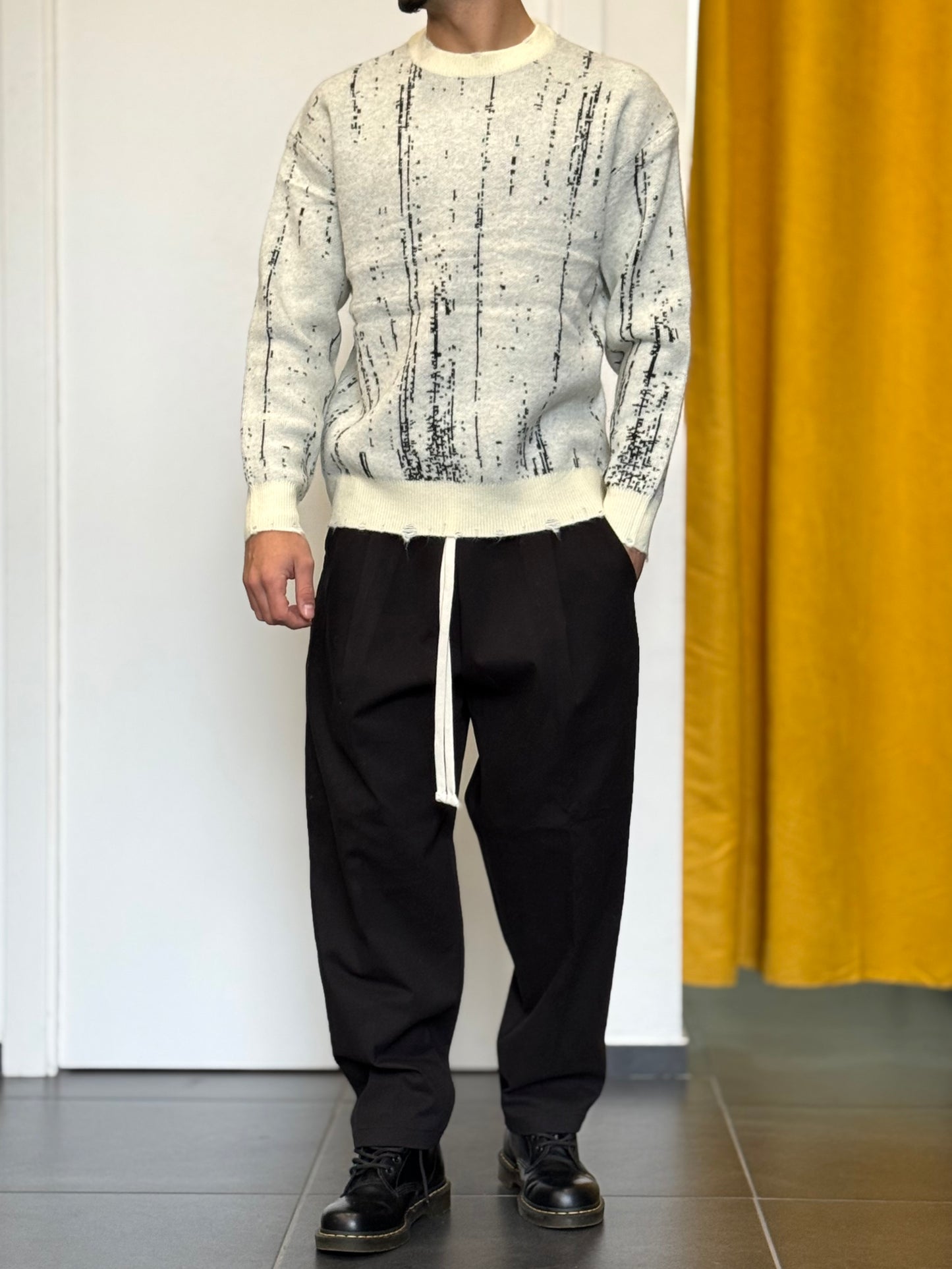 MAGLIONE Fantasia BIANCO