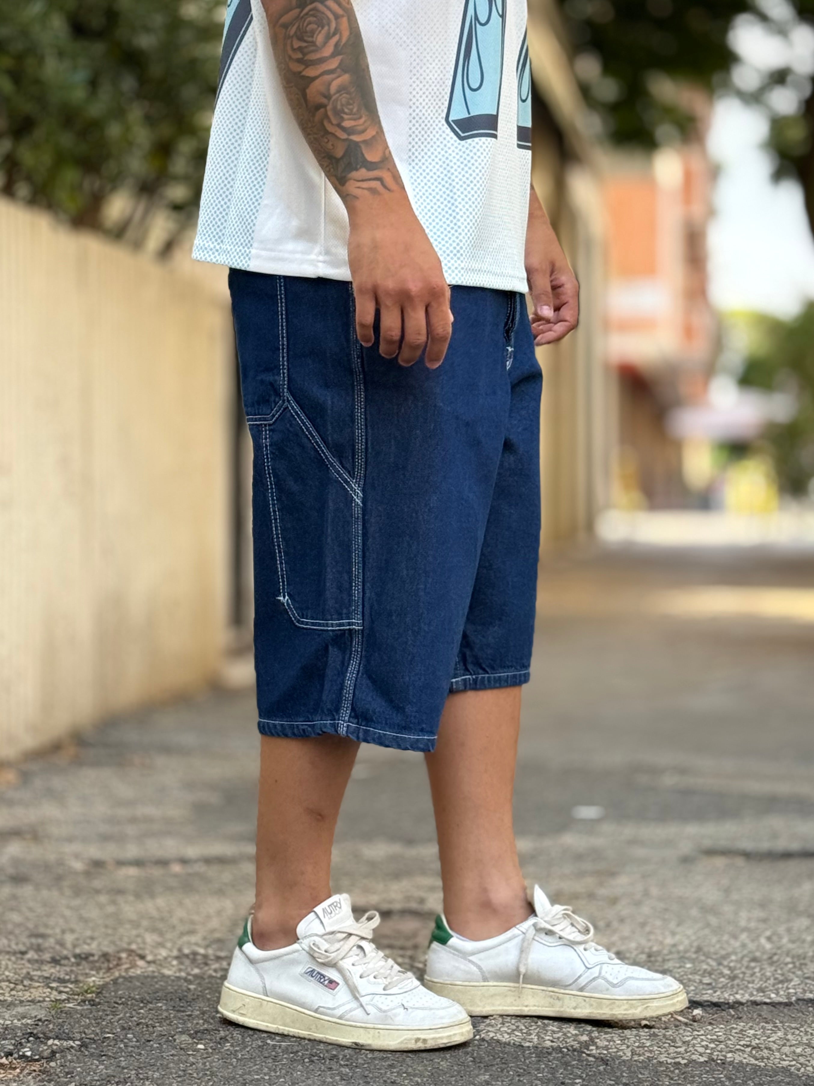 BERMUDA Denim Carpenter BLU SCURO