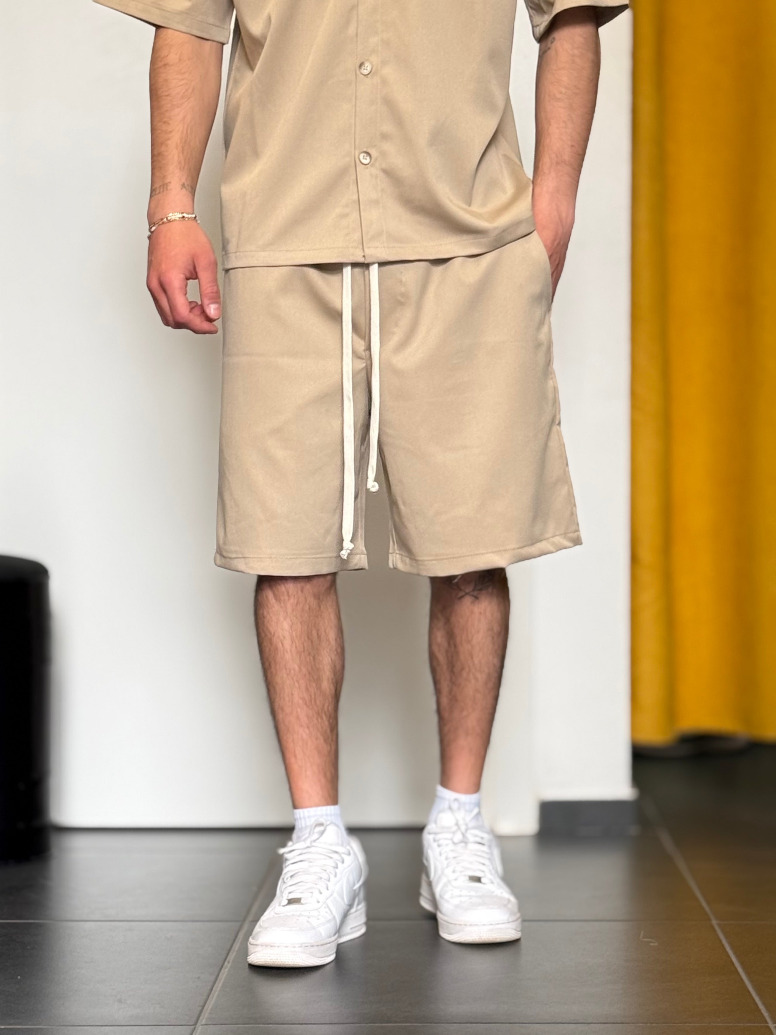 COORDINATO Camicia BEIGE