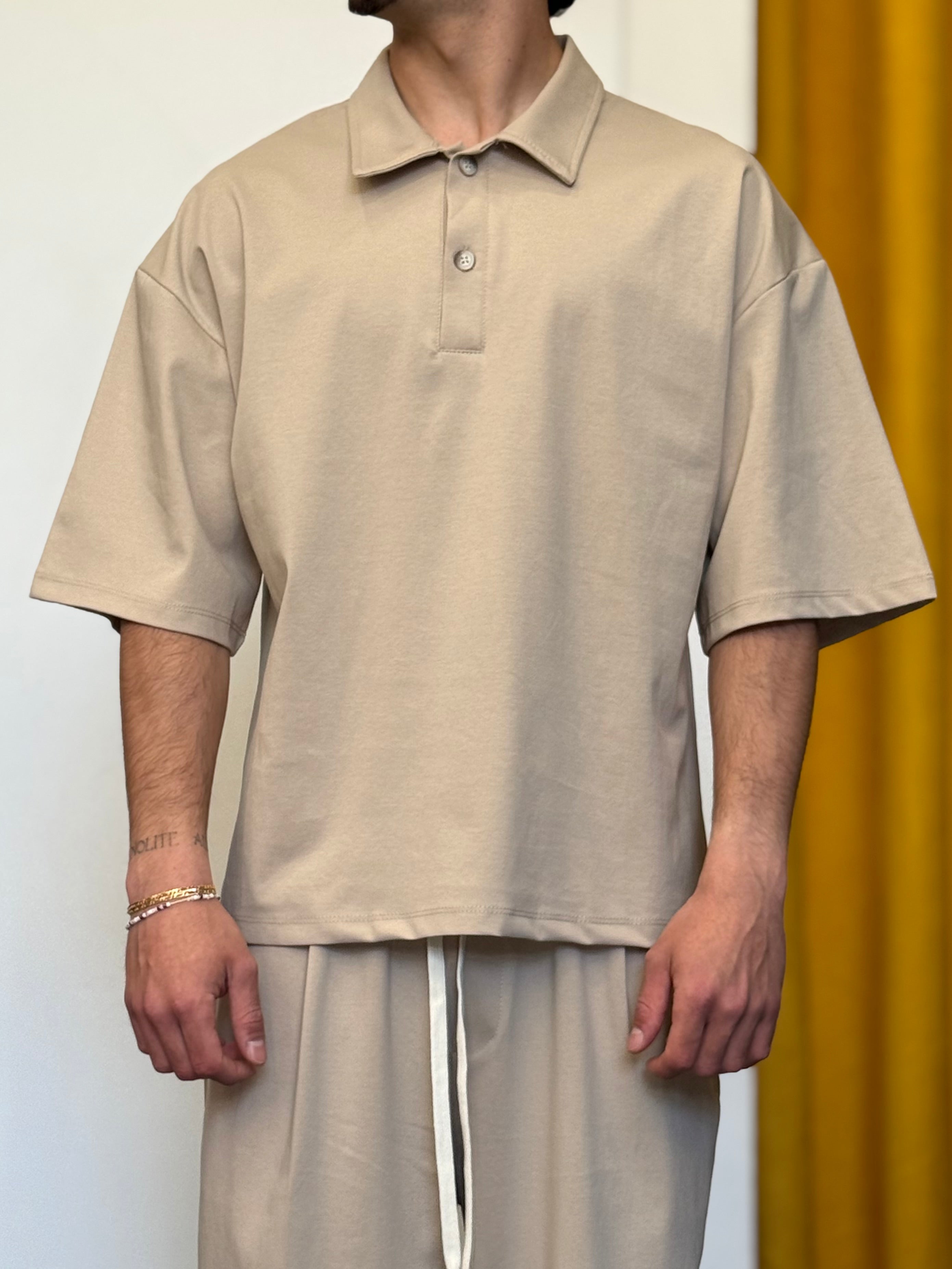 COORDINATO Polo BEIGE