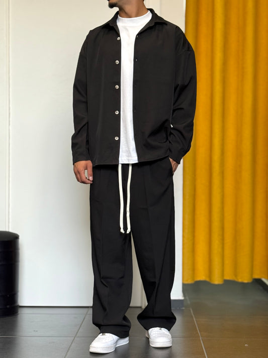 COORDINATO CASUAL Oversize NERO