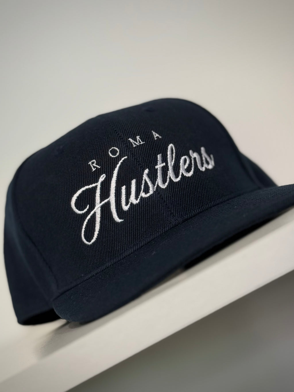 CAPPELLO Ricamo ROMA HUSTLERS BLU