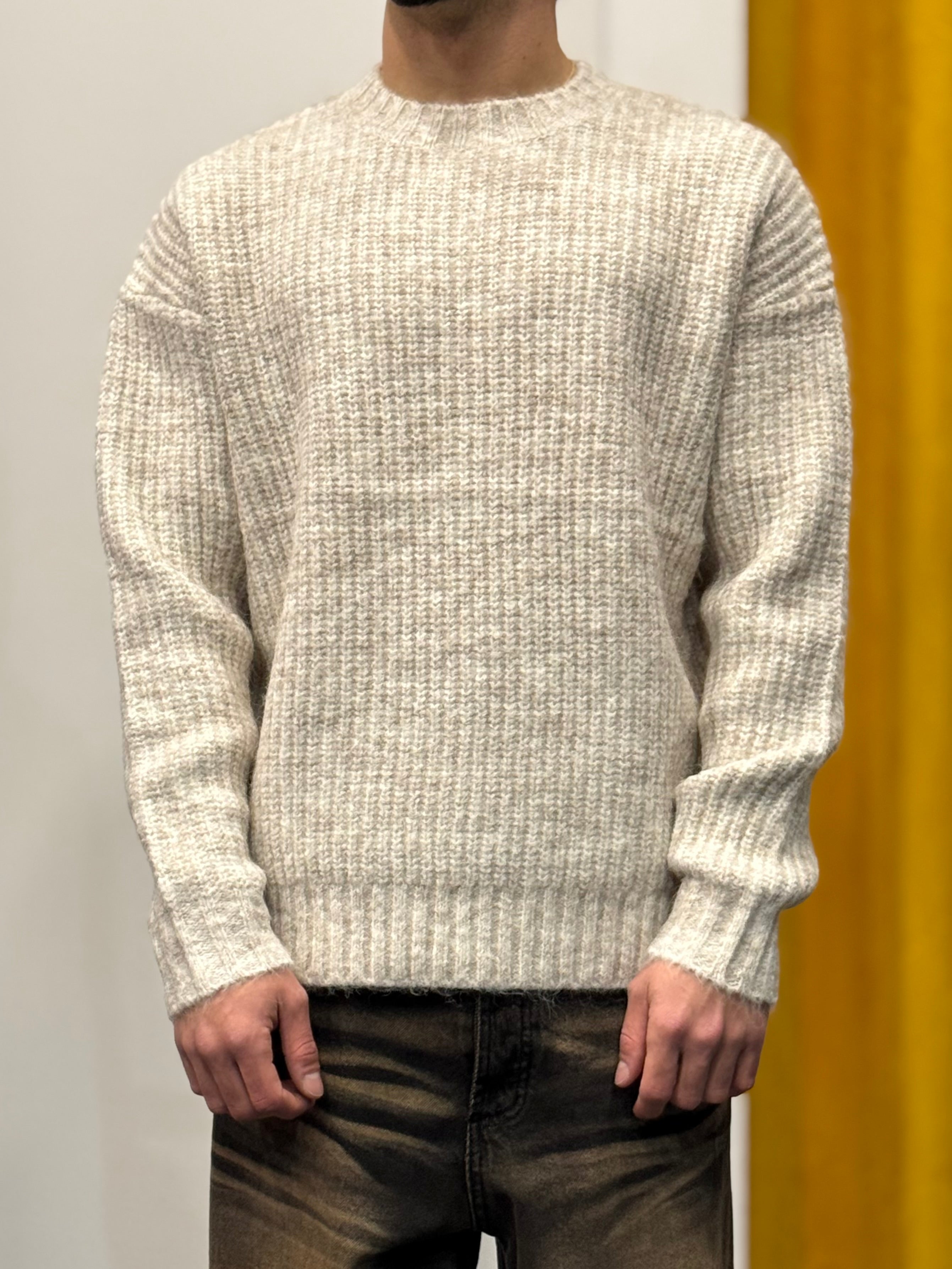 MAGLIONE Misto-Lana BEIGE