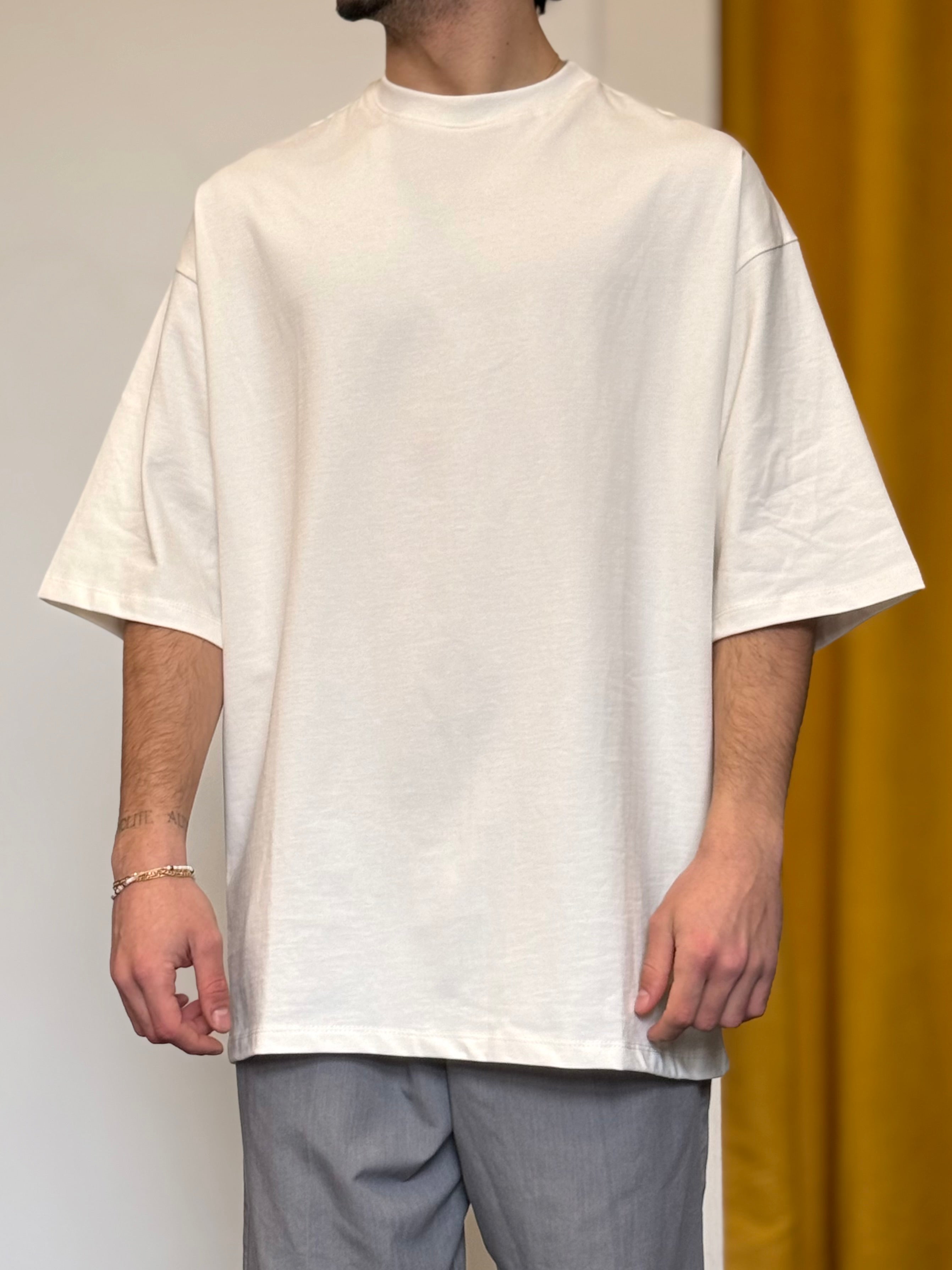 T-SHIRT Oversize BIANCO