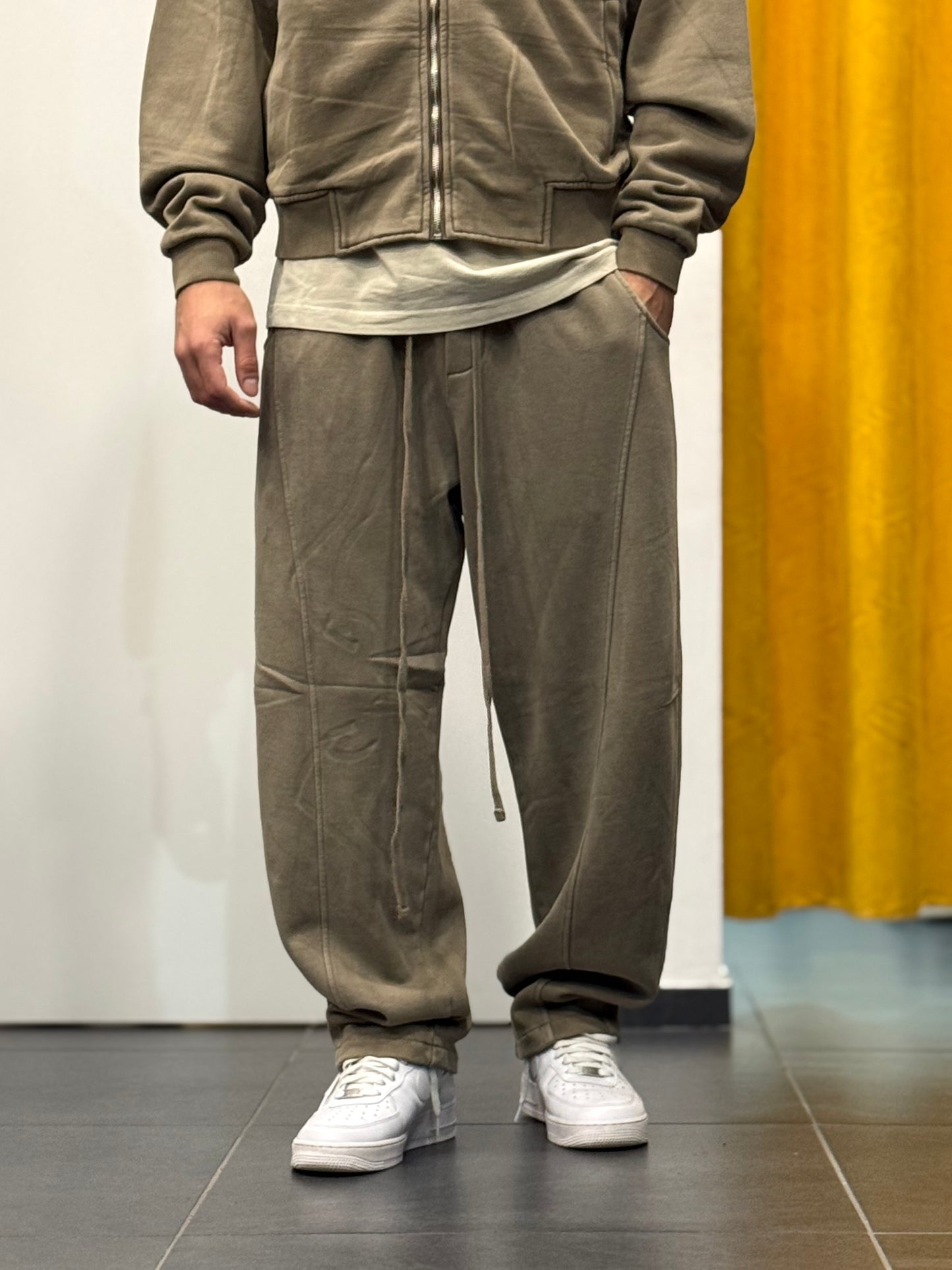 TUTA Full Zip STONE WASHED FANGO