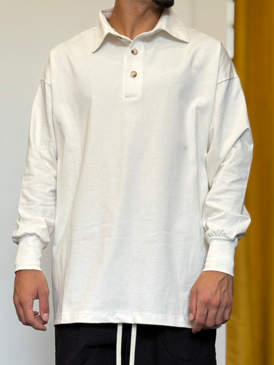 POLO Oversize BIANCO