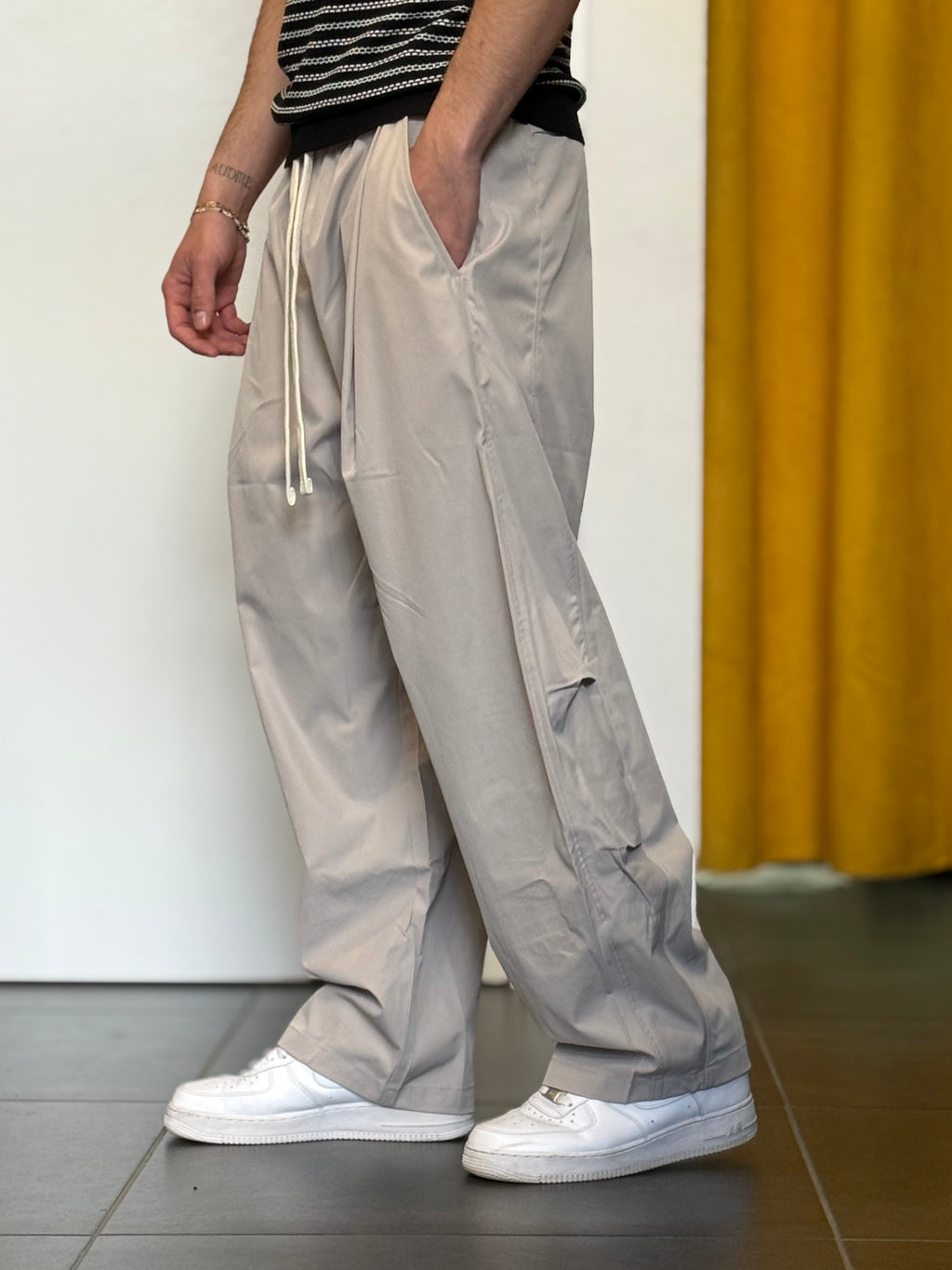 PANTALACCIO Balloon GRIGIO