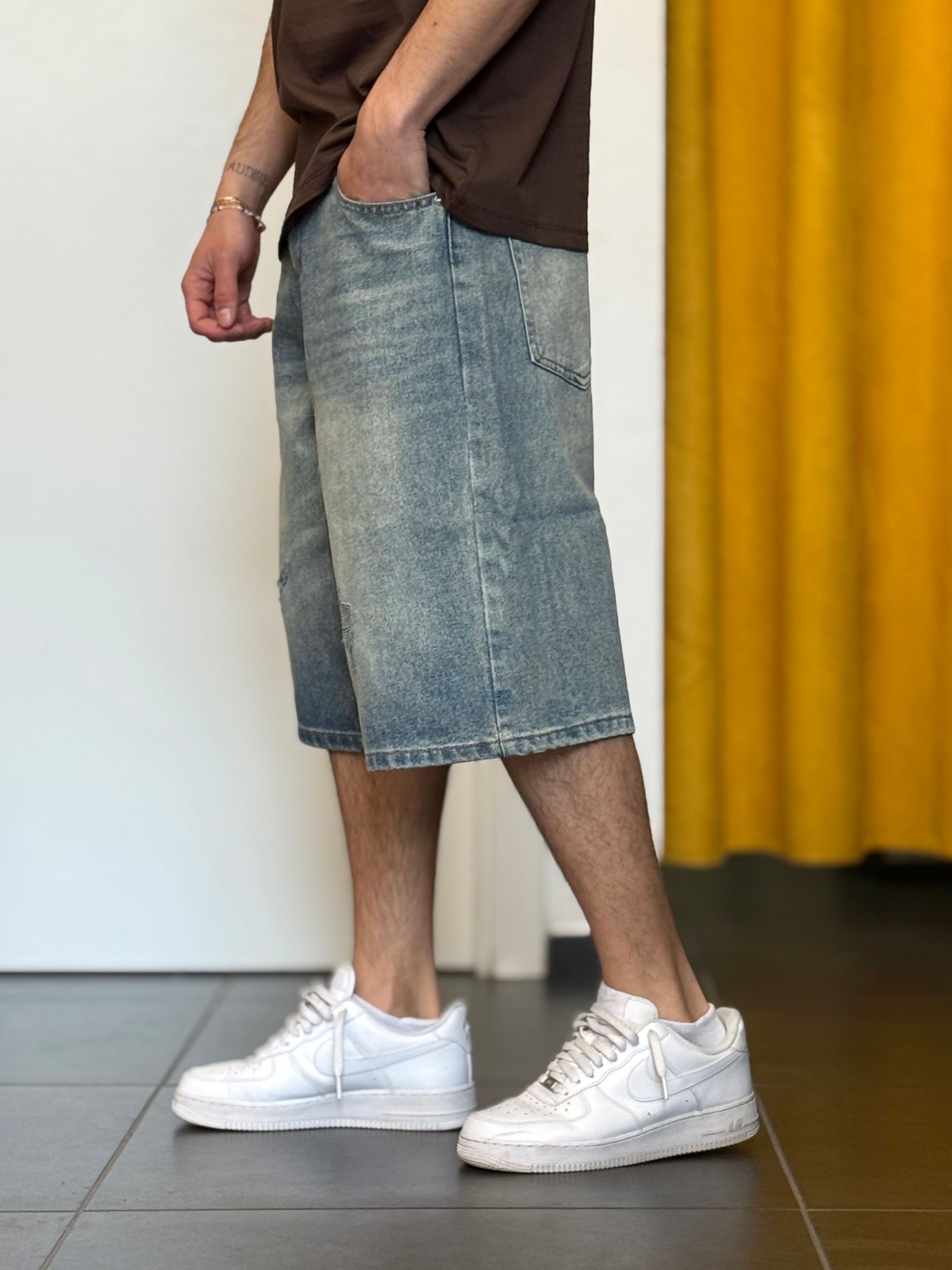 BERMUDA Denim BLU SFUMATO