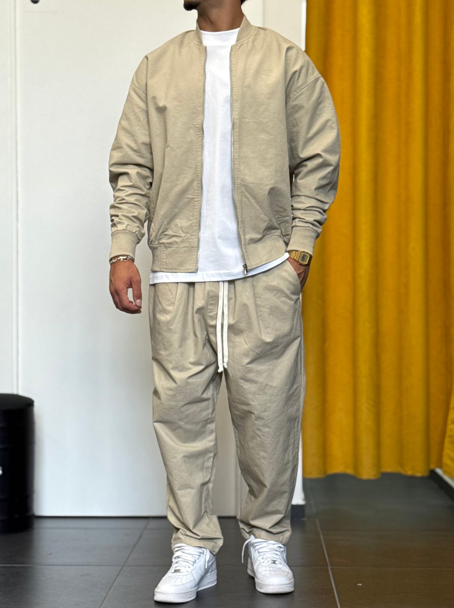 GIACCA Bomber BEIGE