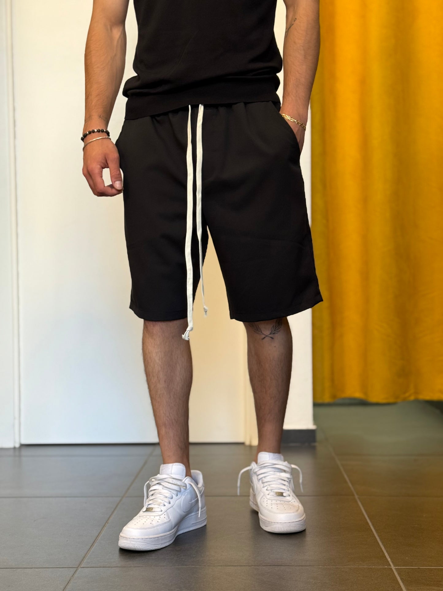BERMUDA Pantalaccio Nero