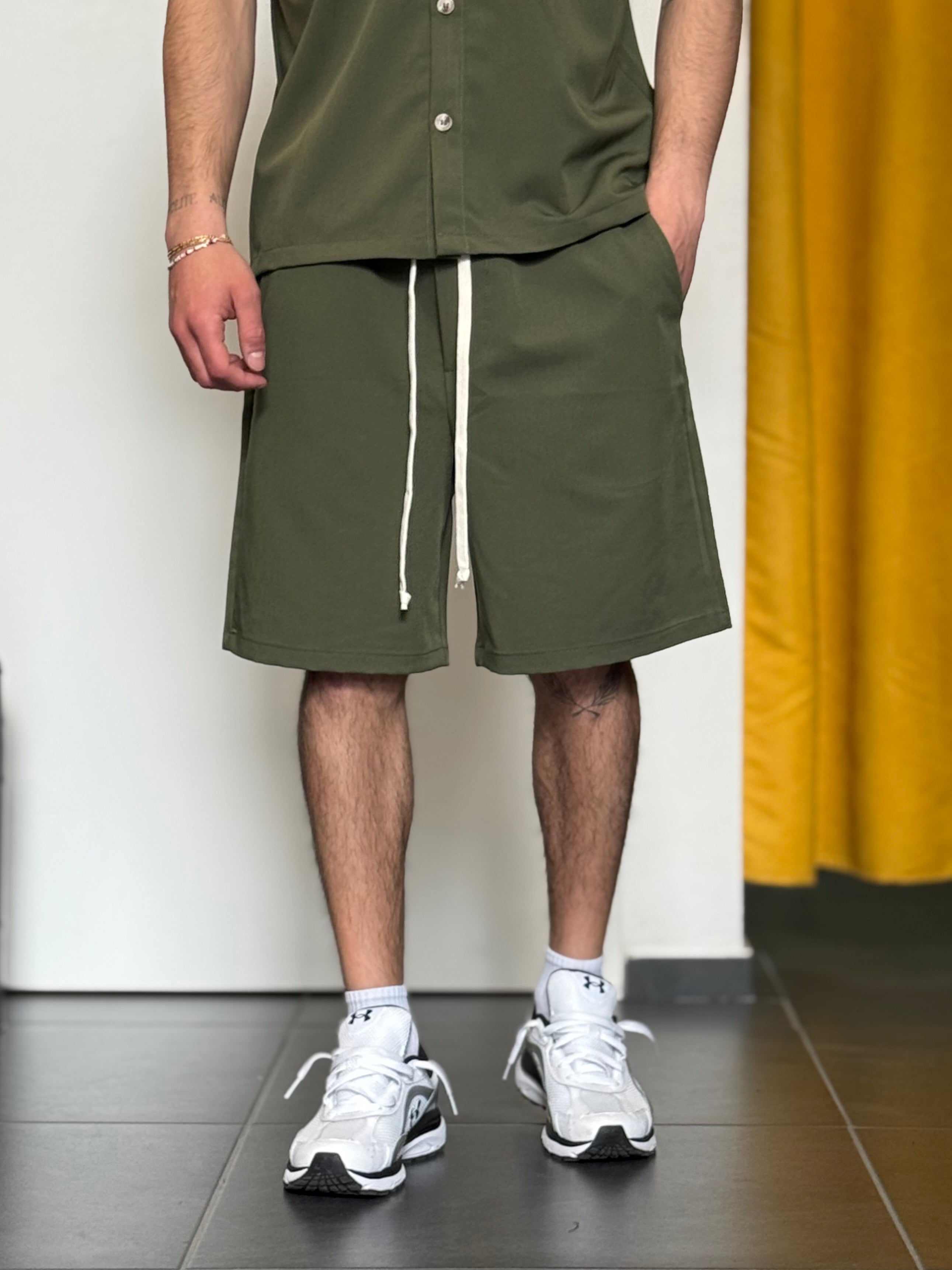 COORDINATO Camicia VERDE