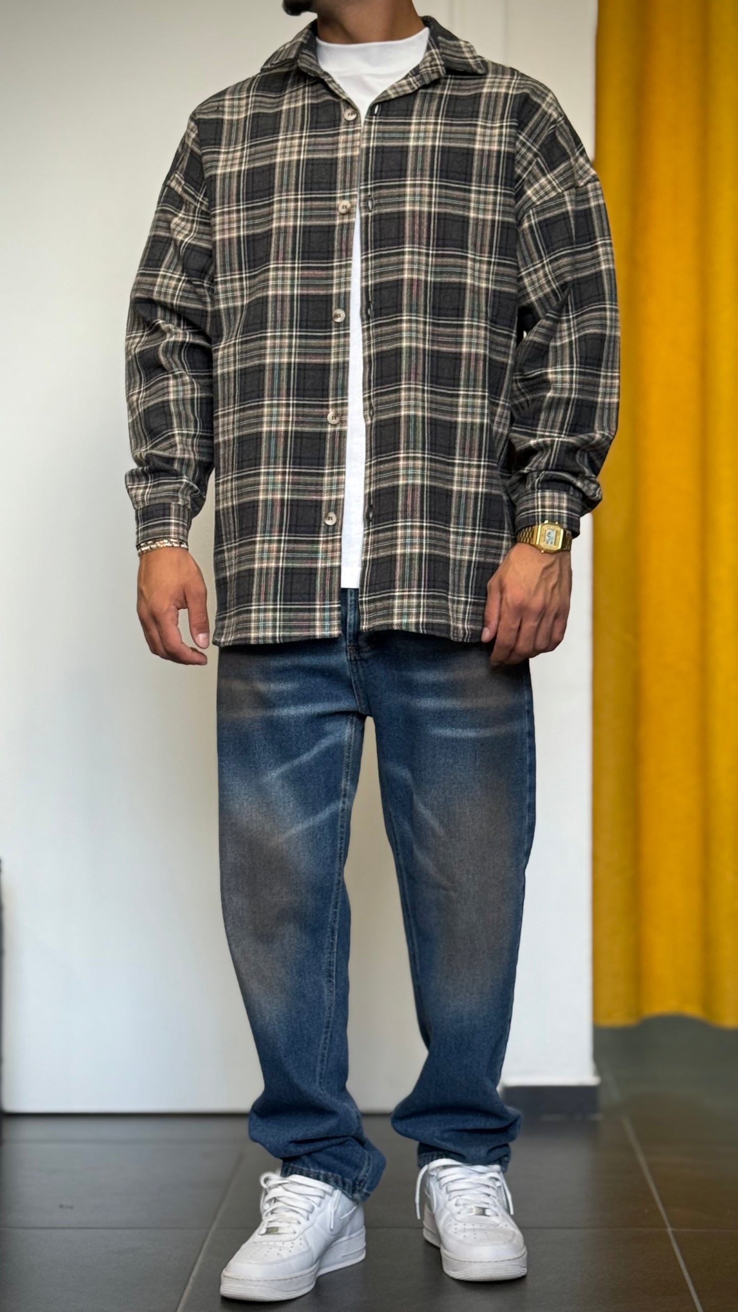 DENIM Regular Slavato BLU