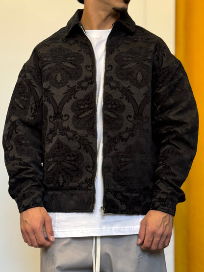 GIACCA Fantasia Damascato NERO
