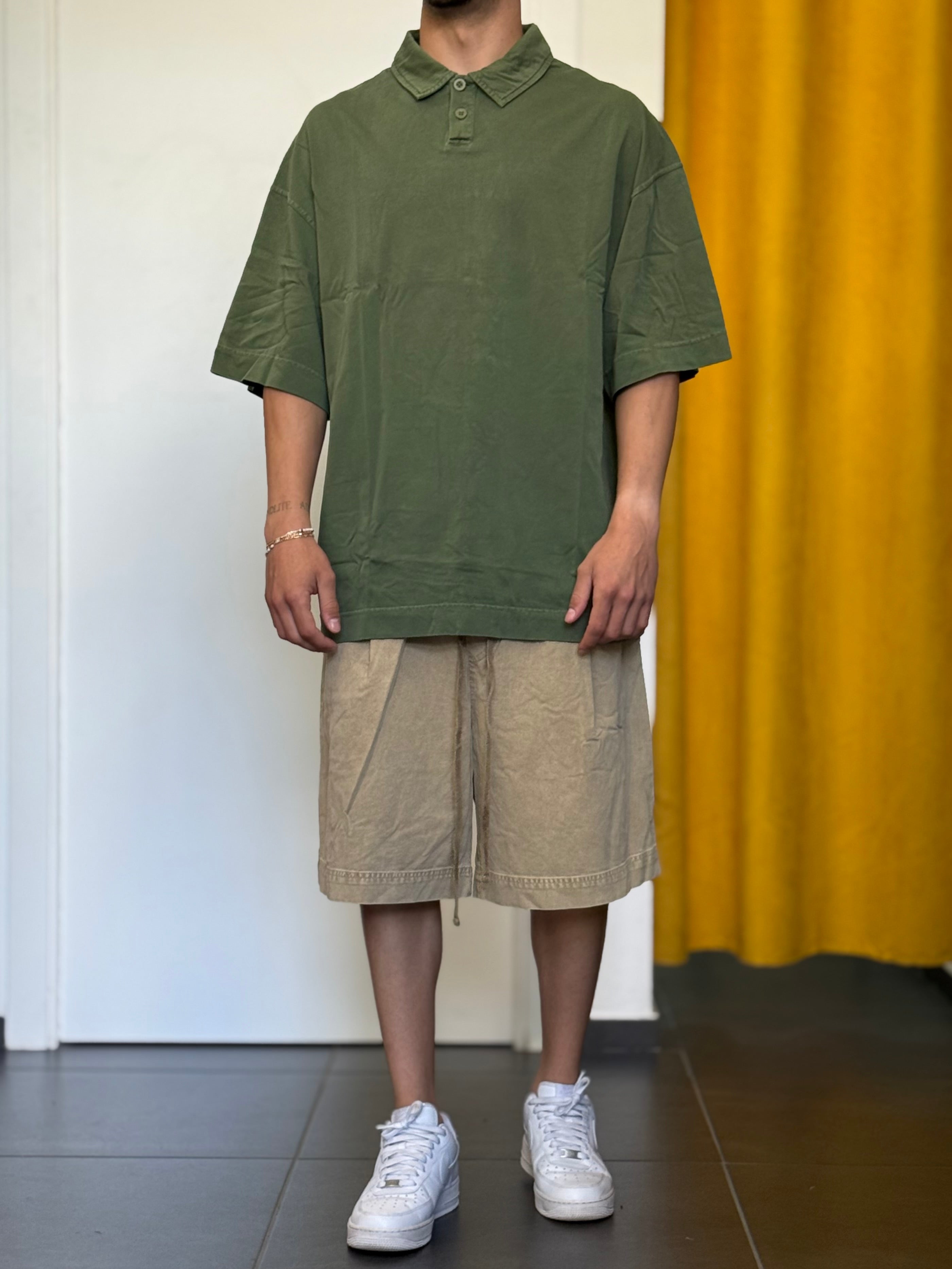 POLO Over Stone Washed VERDE