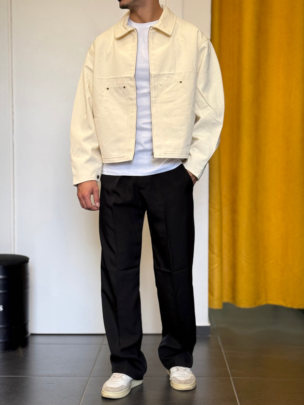 PANTALONE Elegant Over NERO