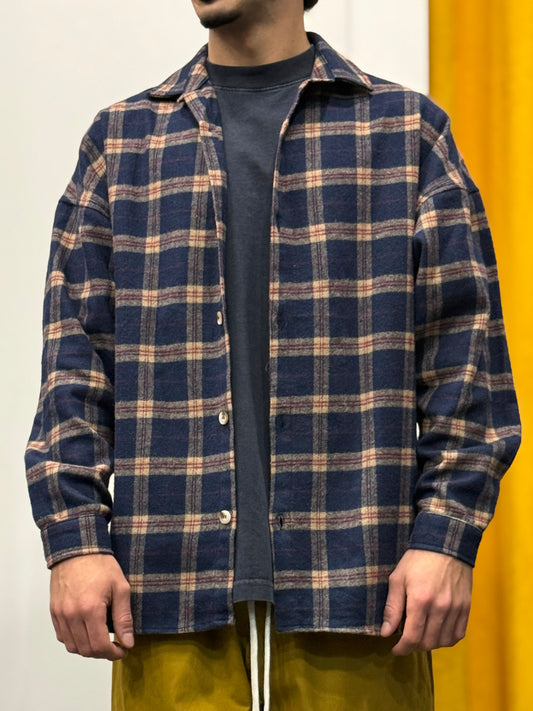 CAMICIA A Quadri BLU