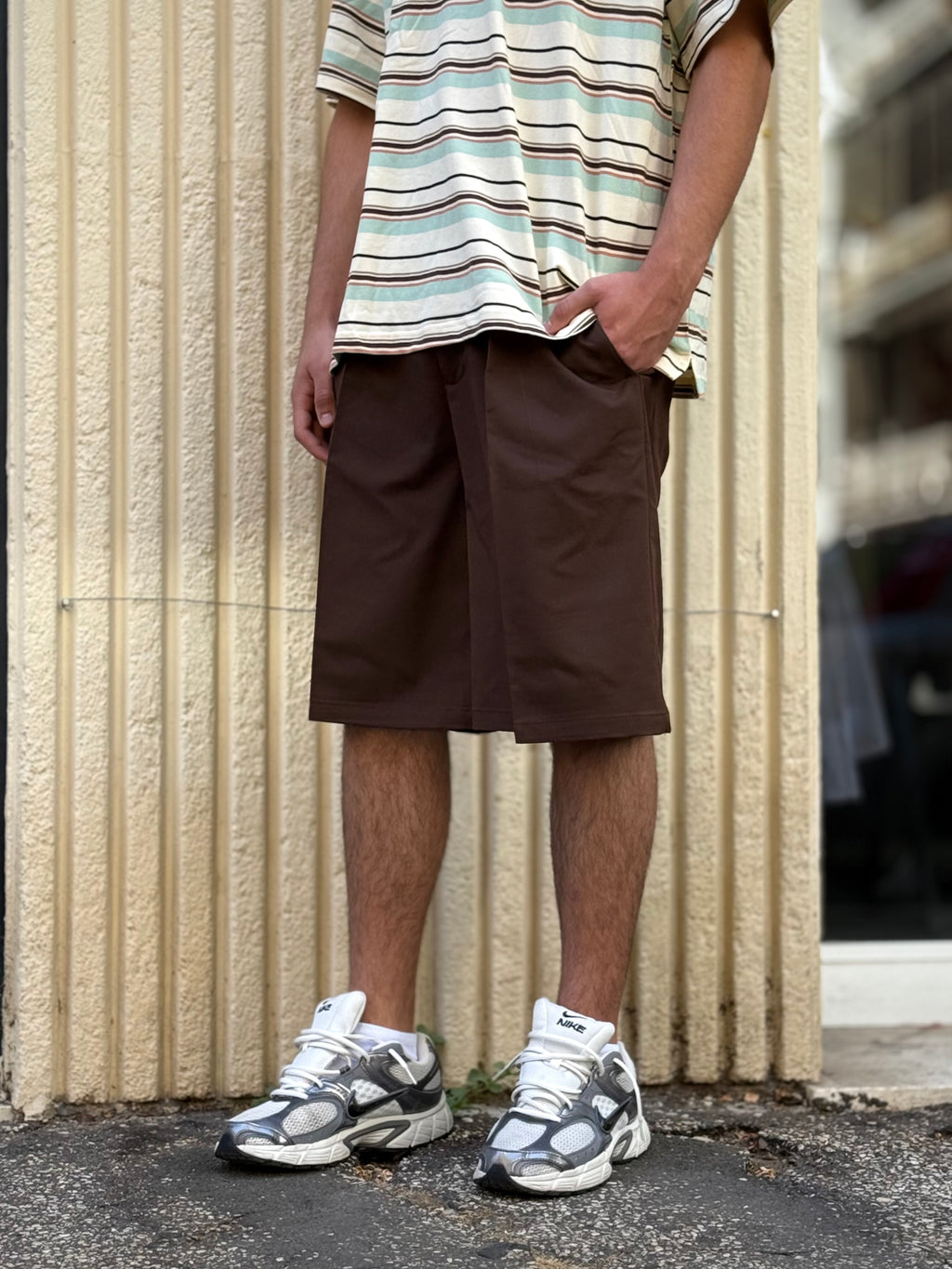 BERMUDA Casual MARRONE