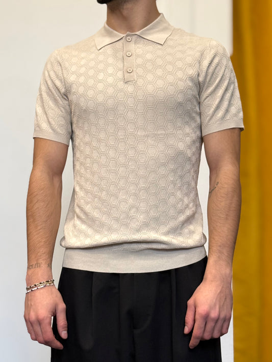 POLO #3 Slim Fit BEIGE