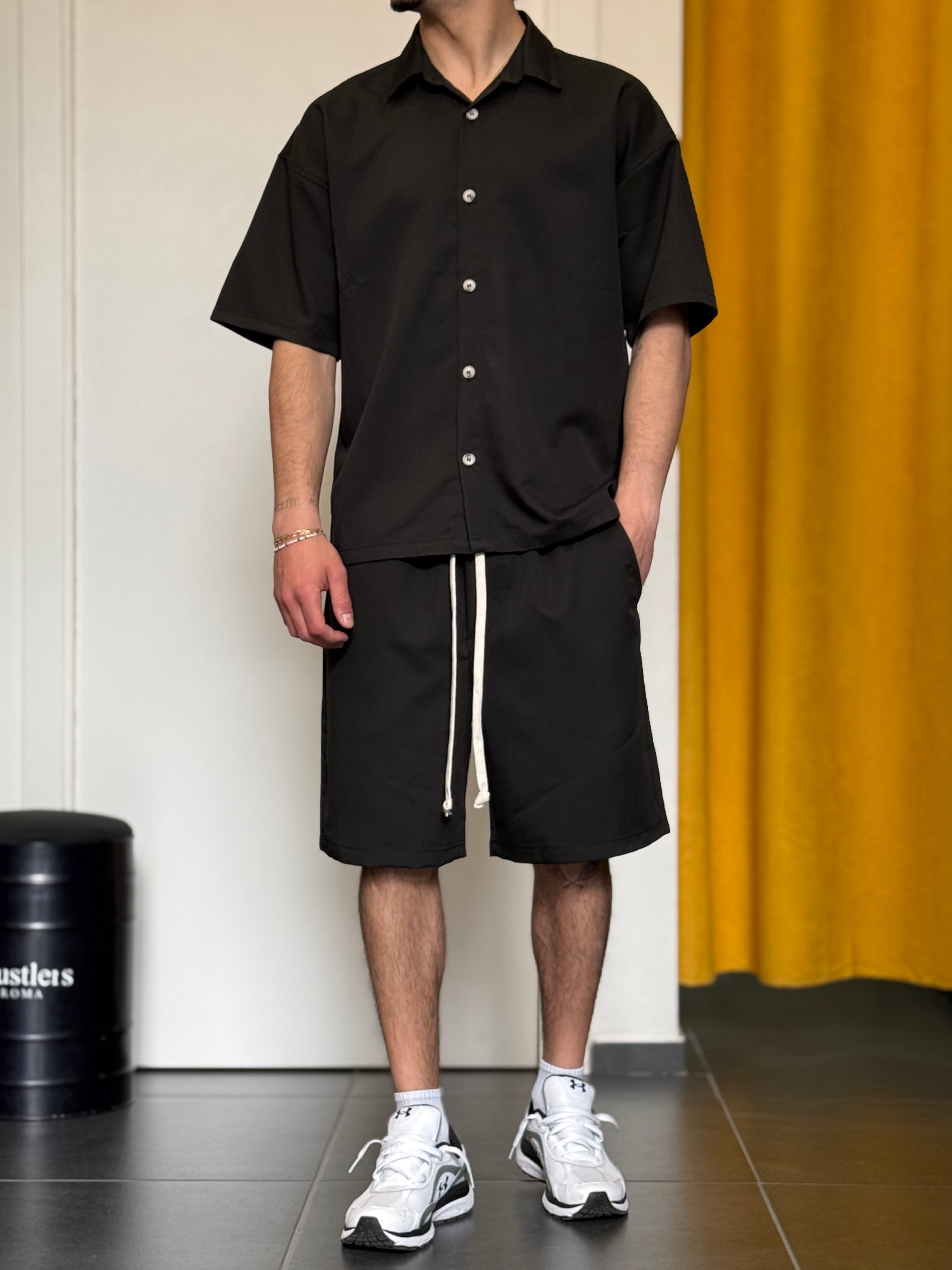 COORDINATO Camicia NERO