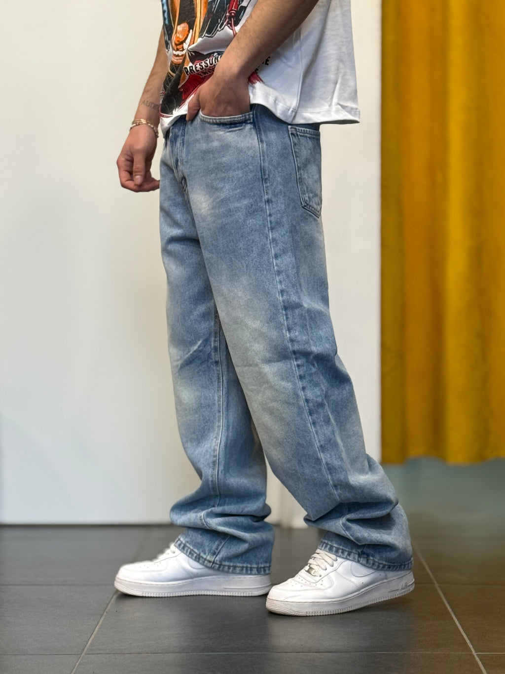 DENIM Baggy BLU CHIARO