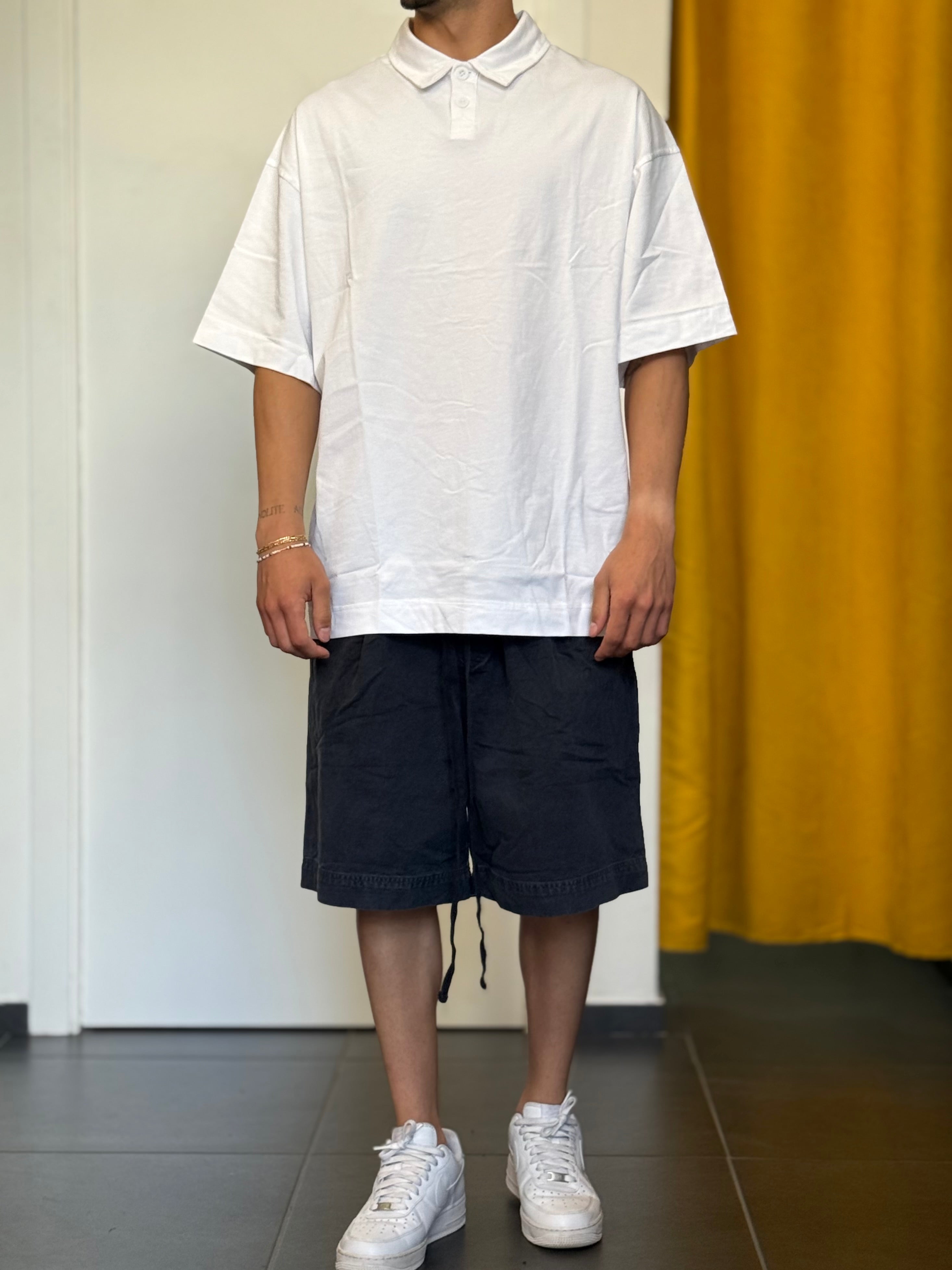 POLO Over Stone Washed BIANCO