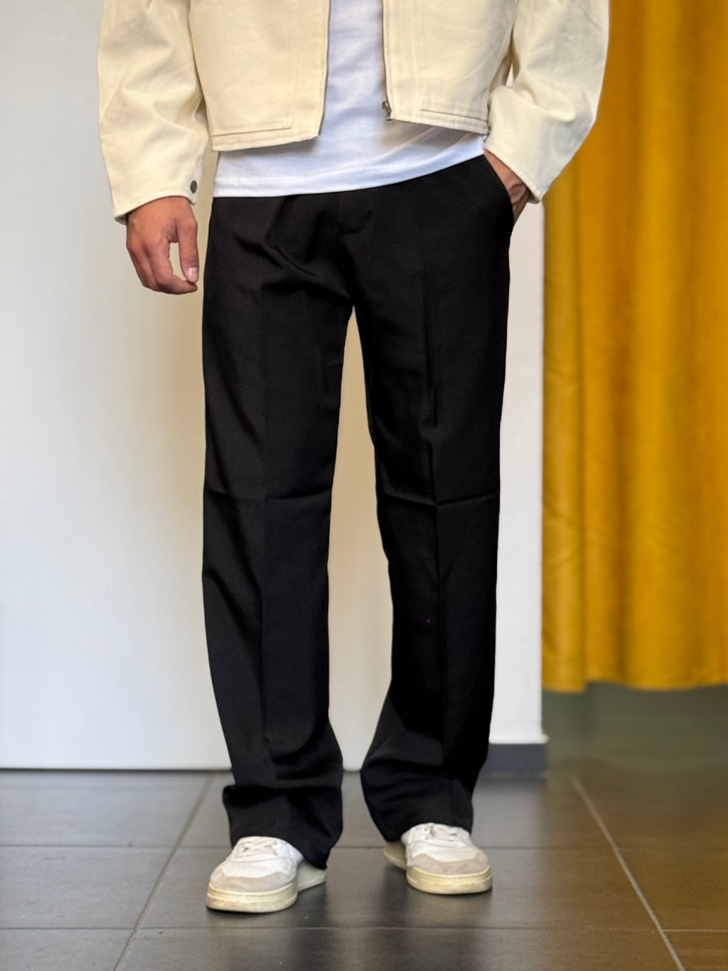 PANTALONE Elegant Over NERO