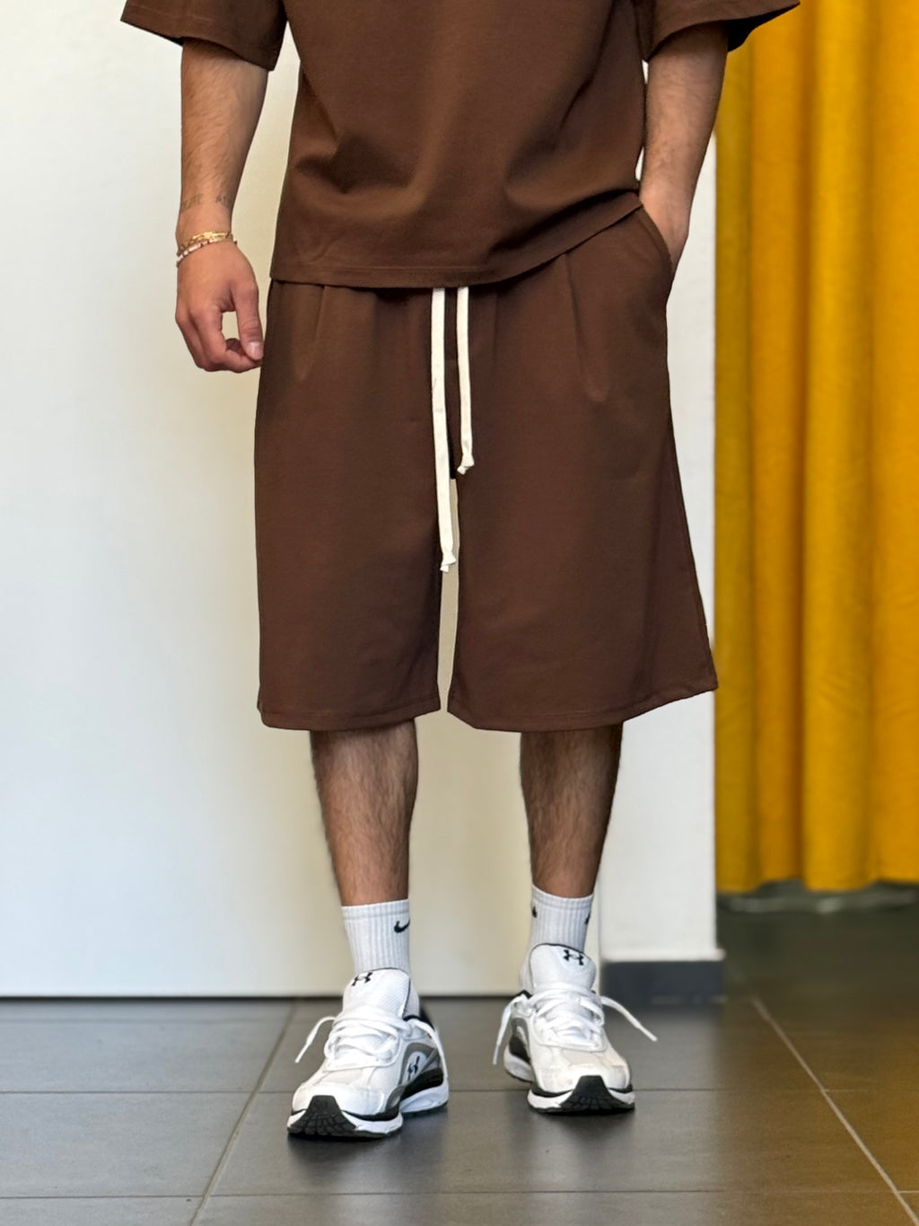 COORDINATO Polo MARRONE