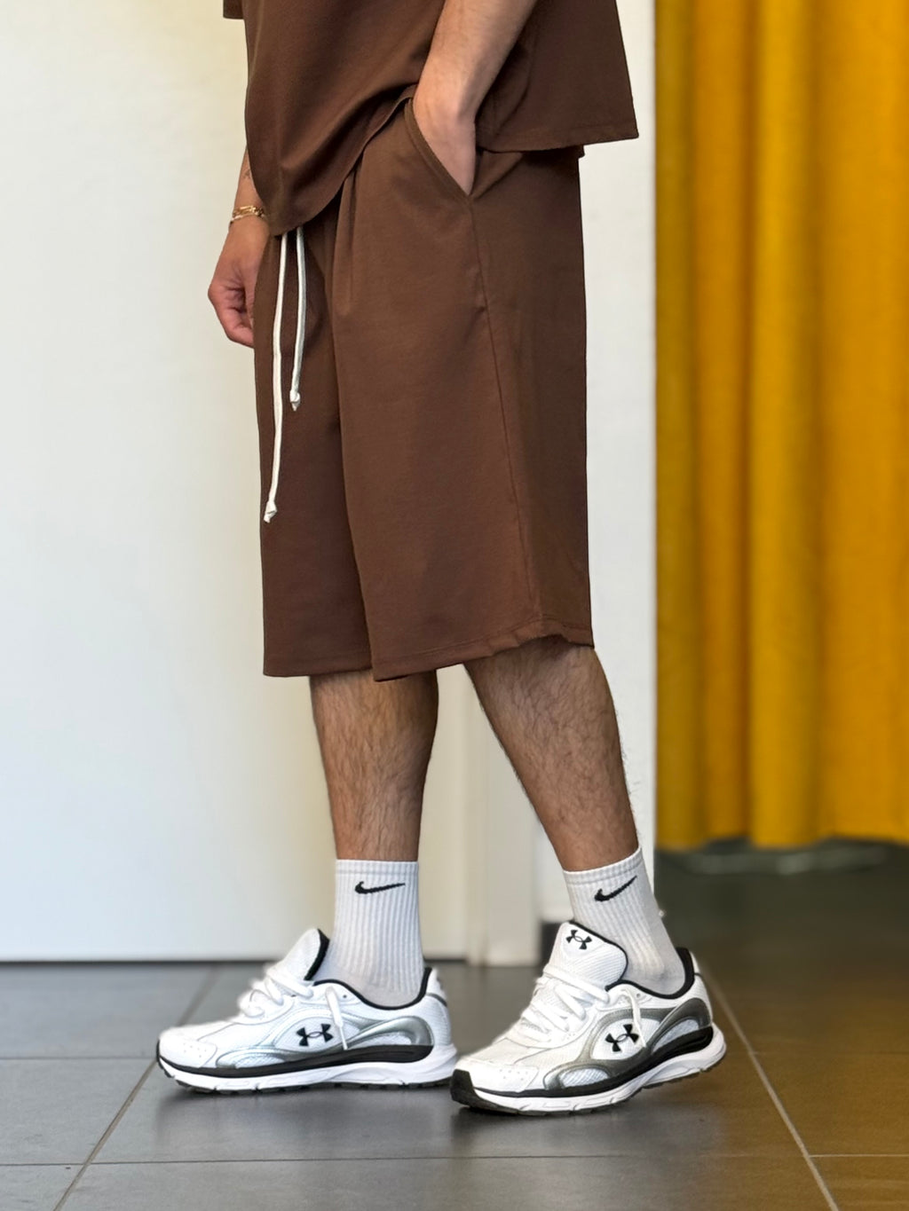 COORDINATO Polo MARRONE