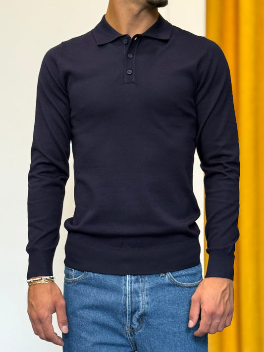 POLO Slim Fit BLU