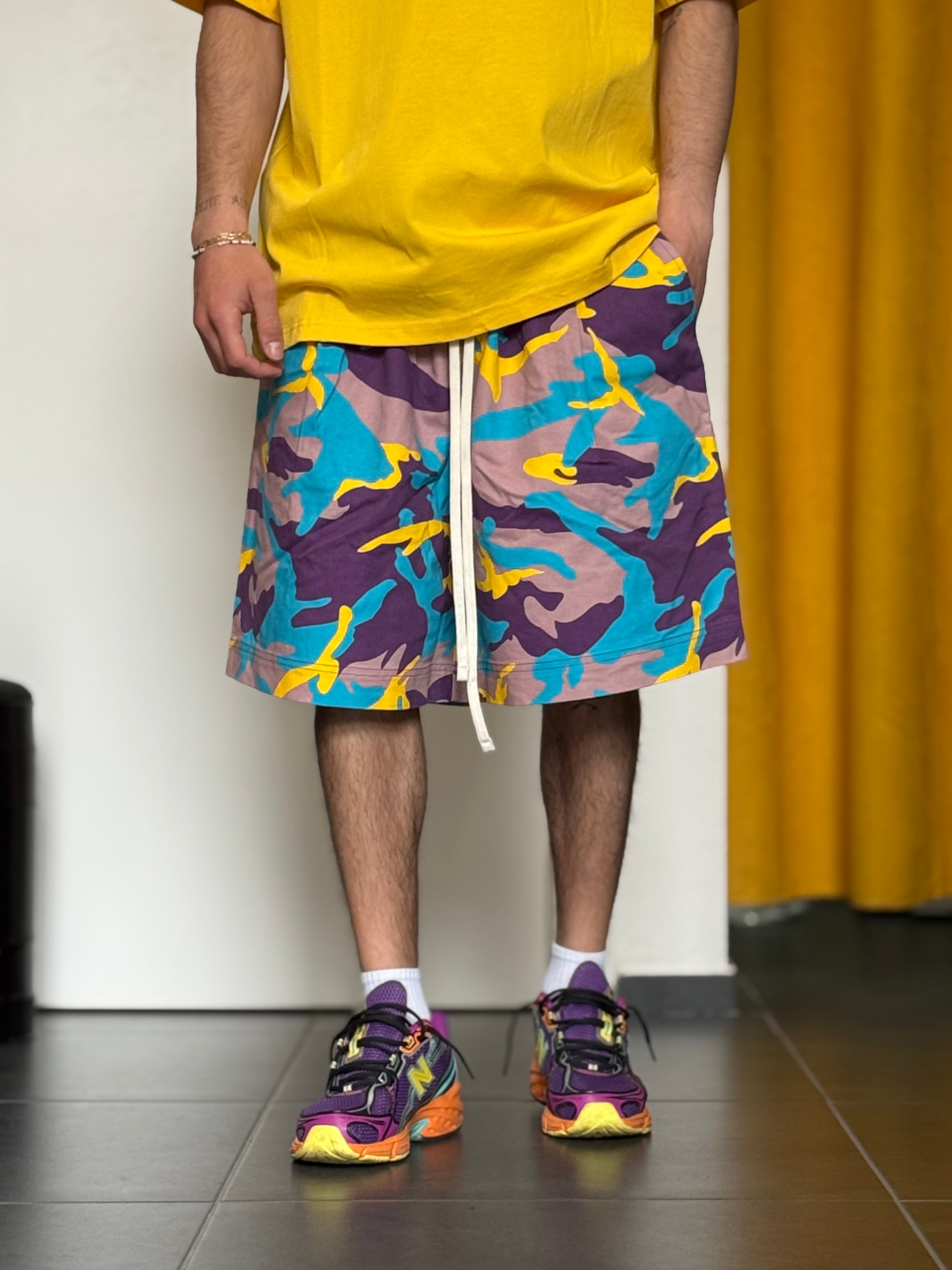 BERMUDA CAMO -PREMIUM- Over VIOLA