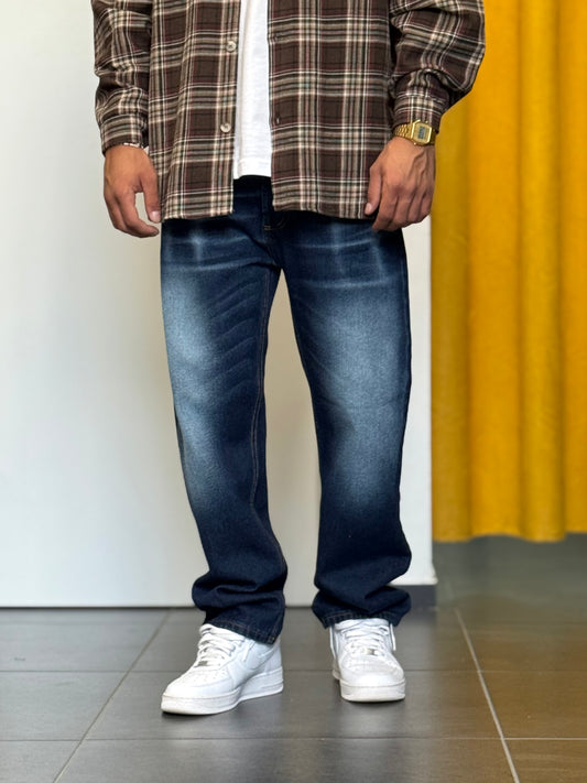 DENIM Regular Slavato BLU SCURO