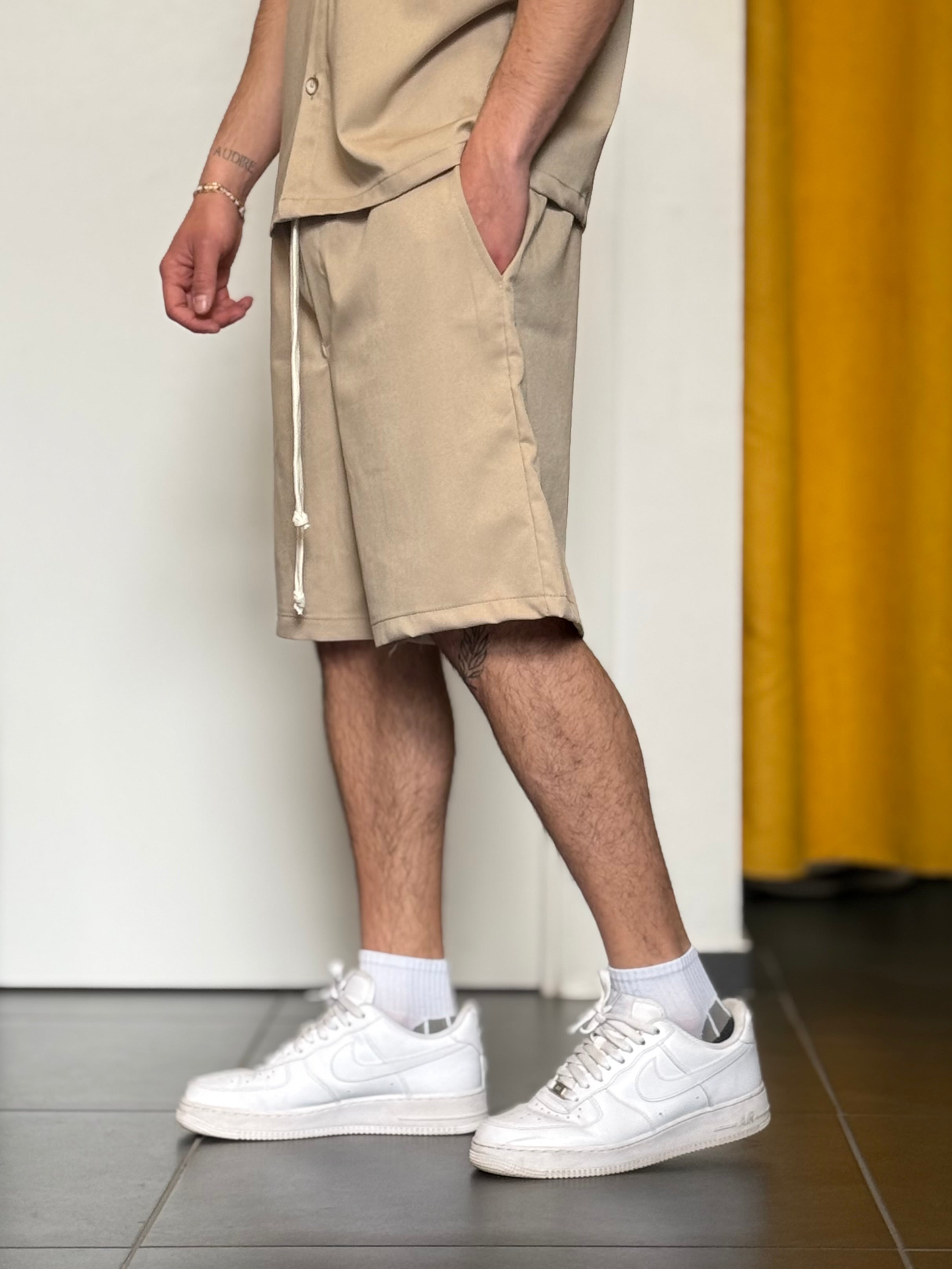 COORDINATO Camicia BEIGE