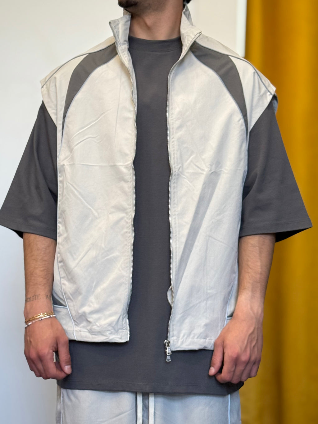 COORDINATO Tessuto Tecnico GRIGIO