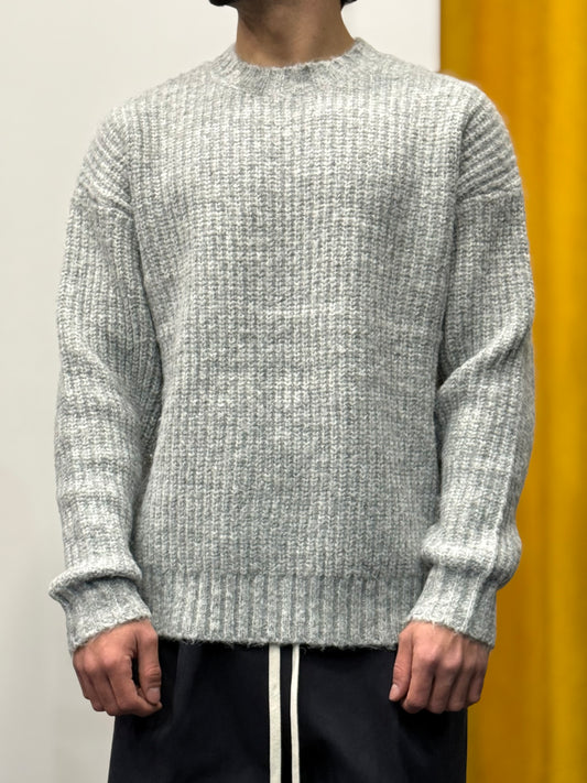 MAGLIONE Misto-Lana GRIGIO