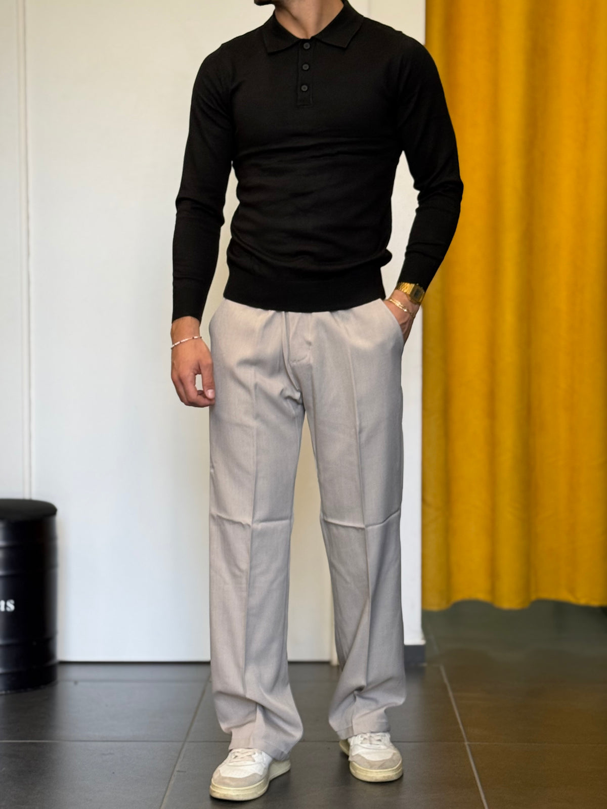 PANTALONE Elegant Over BEIGE