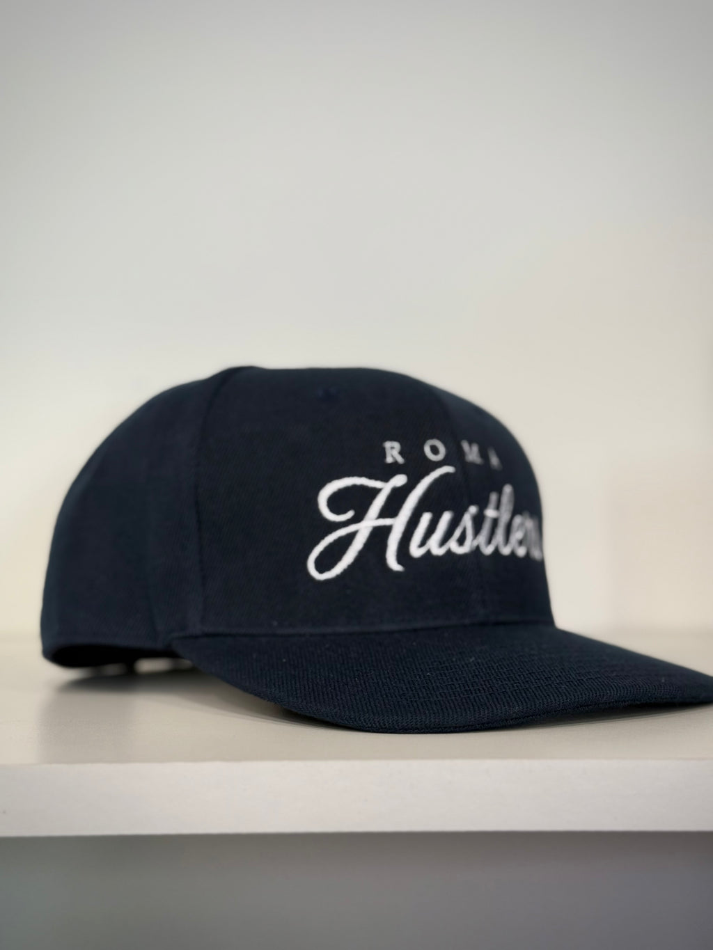 CAPPELLO Ricamo ROMA HUSTLERS BLU
